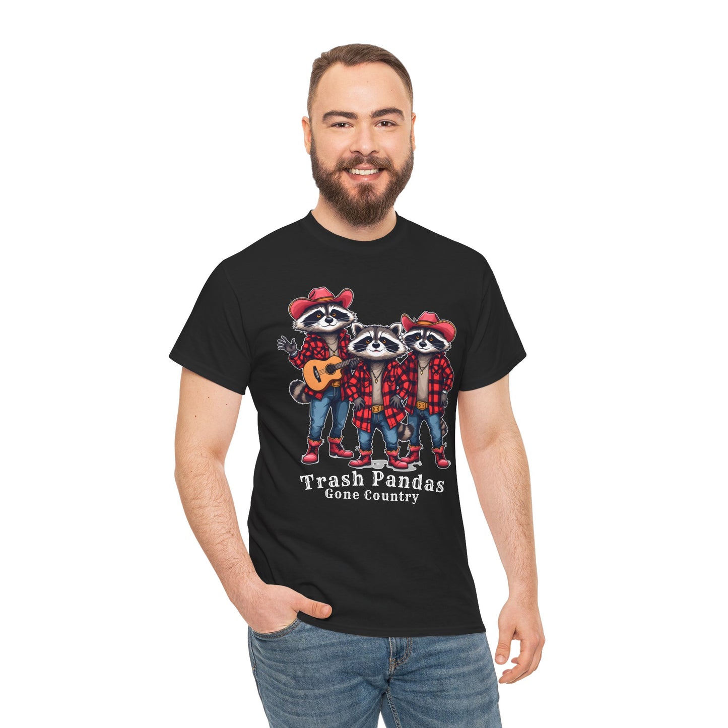 Trash Pandas Gone Country Shirt – Funny Raccoon Band Graphic Tee Gift - 14859