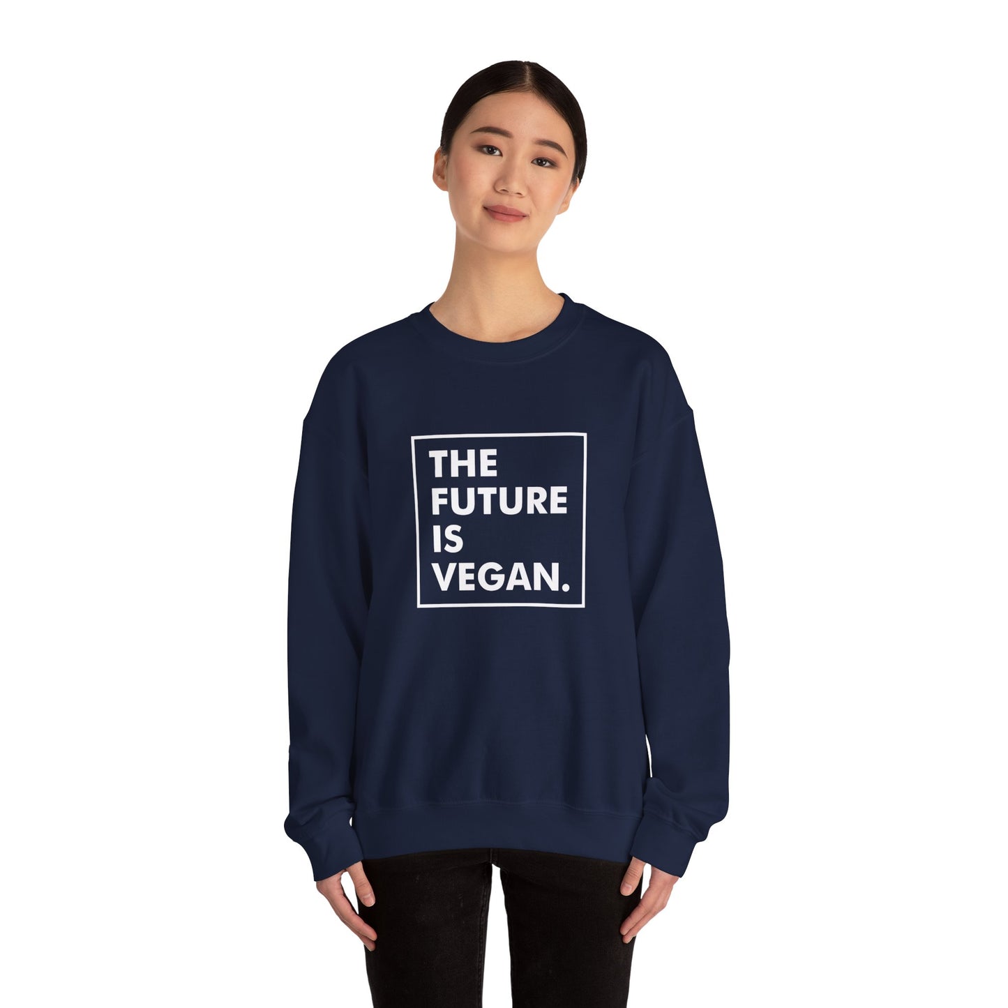 The Future is Vegan - Unisex Heavy Blend™ Crewneck Sweatshirt