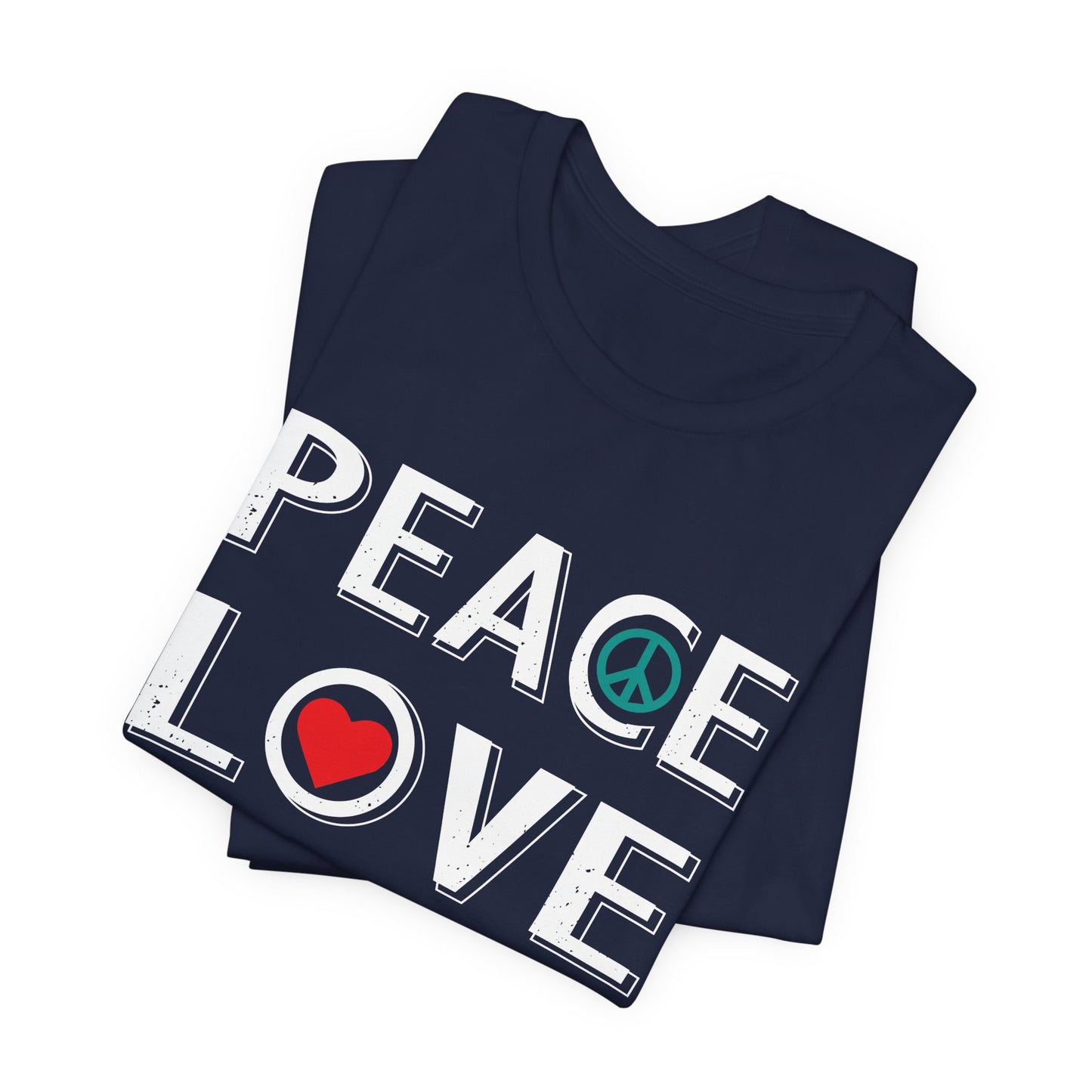 Peace Love Yoga - Unisex Jersey Short Sleeve Tee