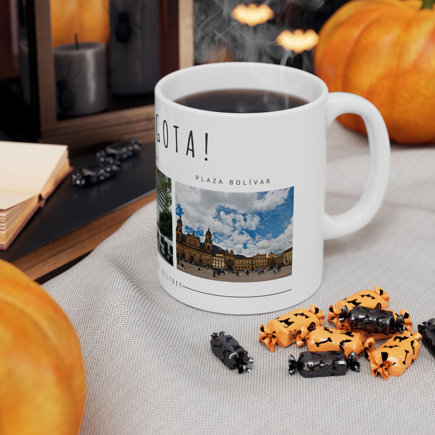 Hello Bogota! Ceramic Coffee Mug - 11oz & 15oz - 12175