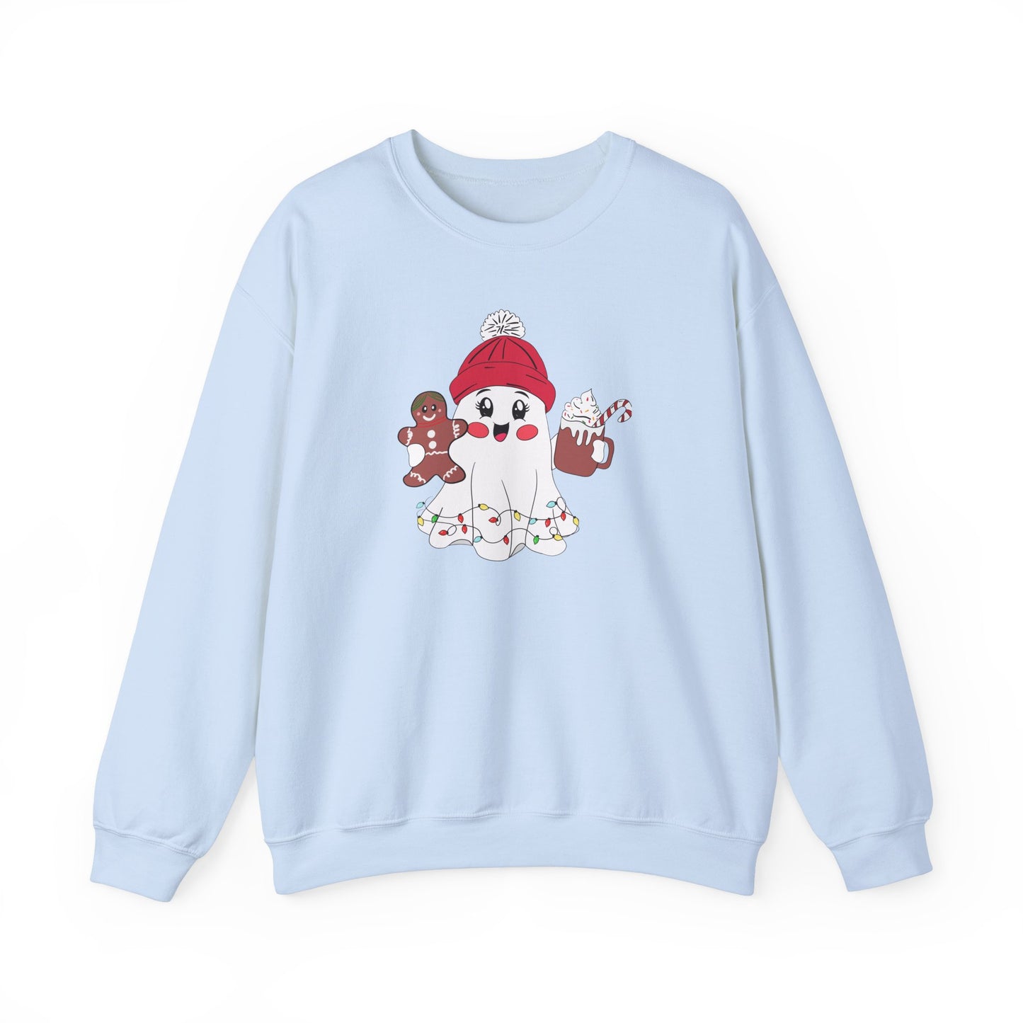 Christmas Ghost - Unisex Heavy Blend™ Crewneck Sweatshirt - 10394