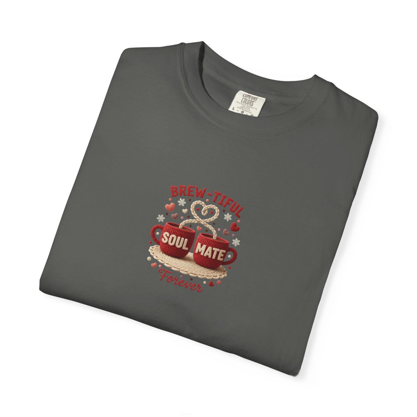 Brew-tiful Soul Mate Coffee Graphic T-Shirt - 14747