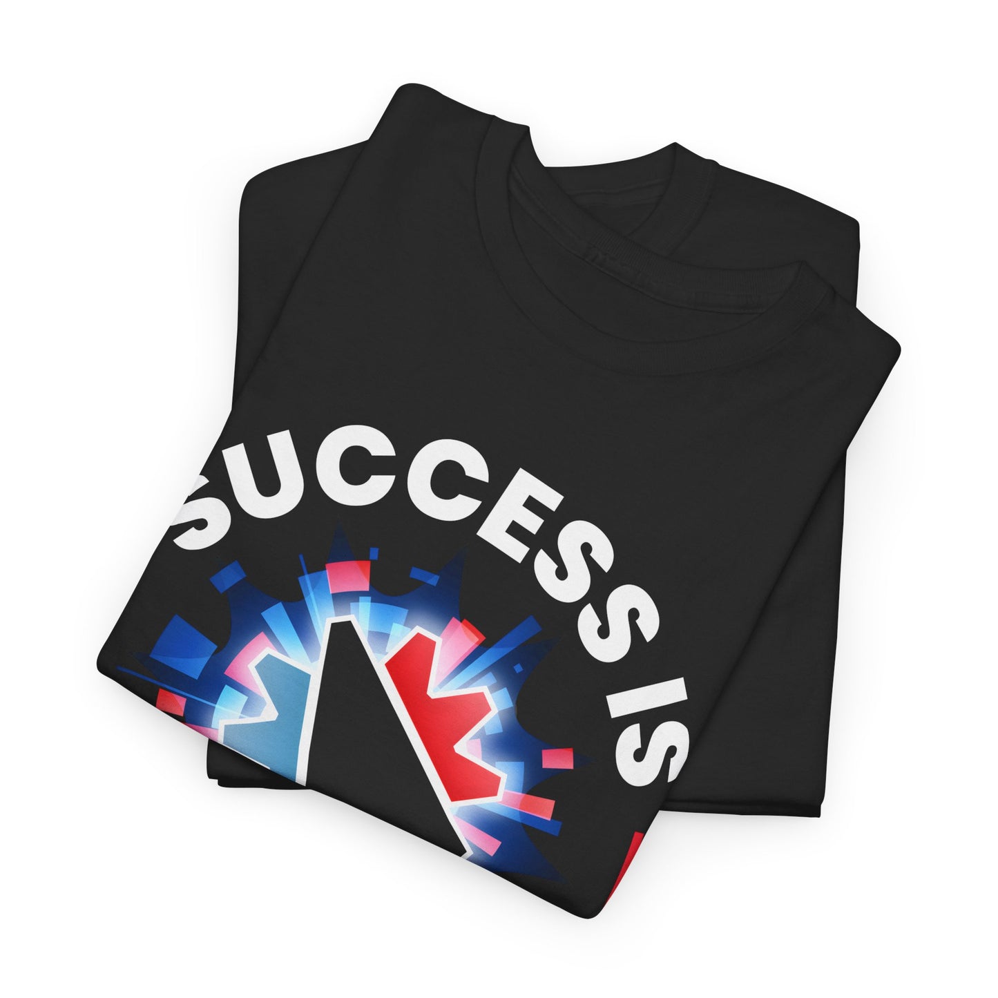 Success Is Inevitable T-Shirt – Motivational Graphic Tee with Cursor Design - 14884