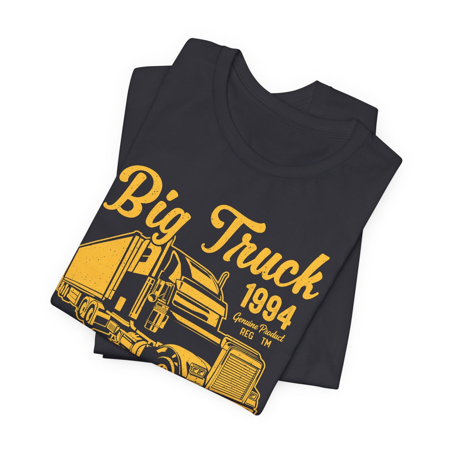 Car & Truck: Big Truck, Iron & Wheels - Unisex Jersey Short Sleeve Tee - 12572