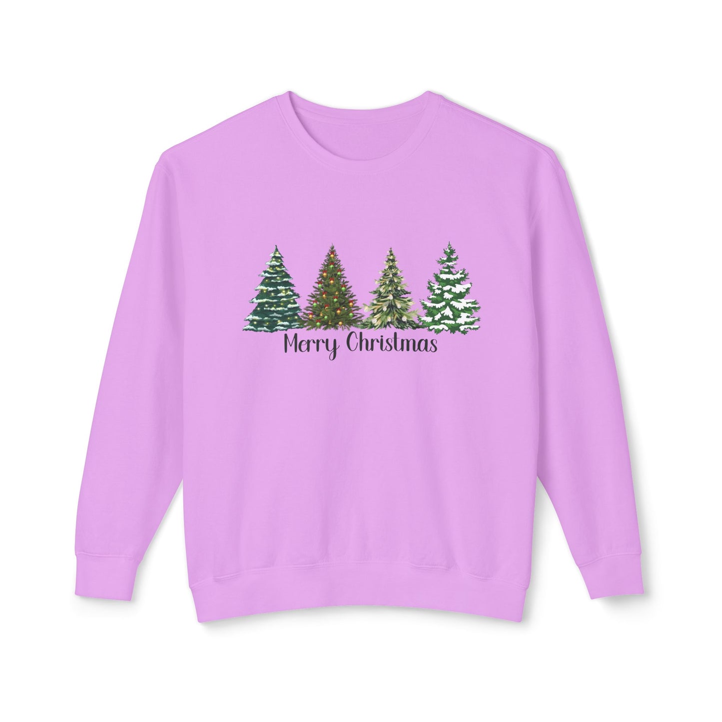 Winter Trees - Unisex Lightweight Crewneck Sweatshirt - 10238