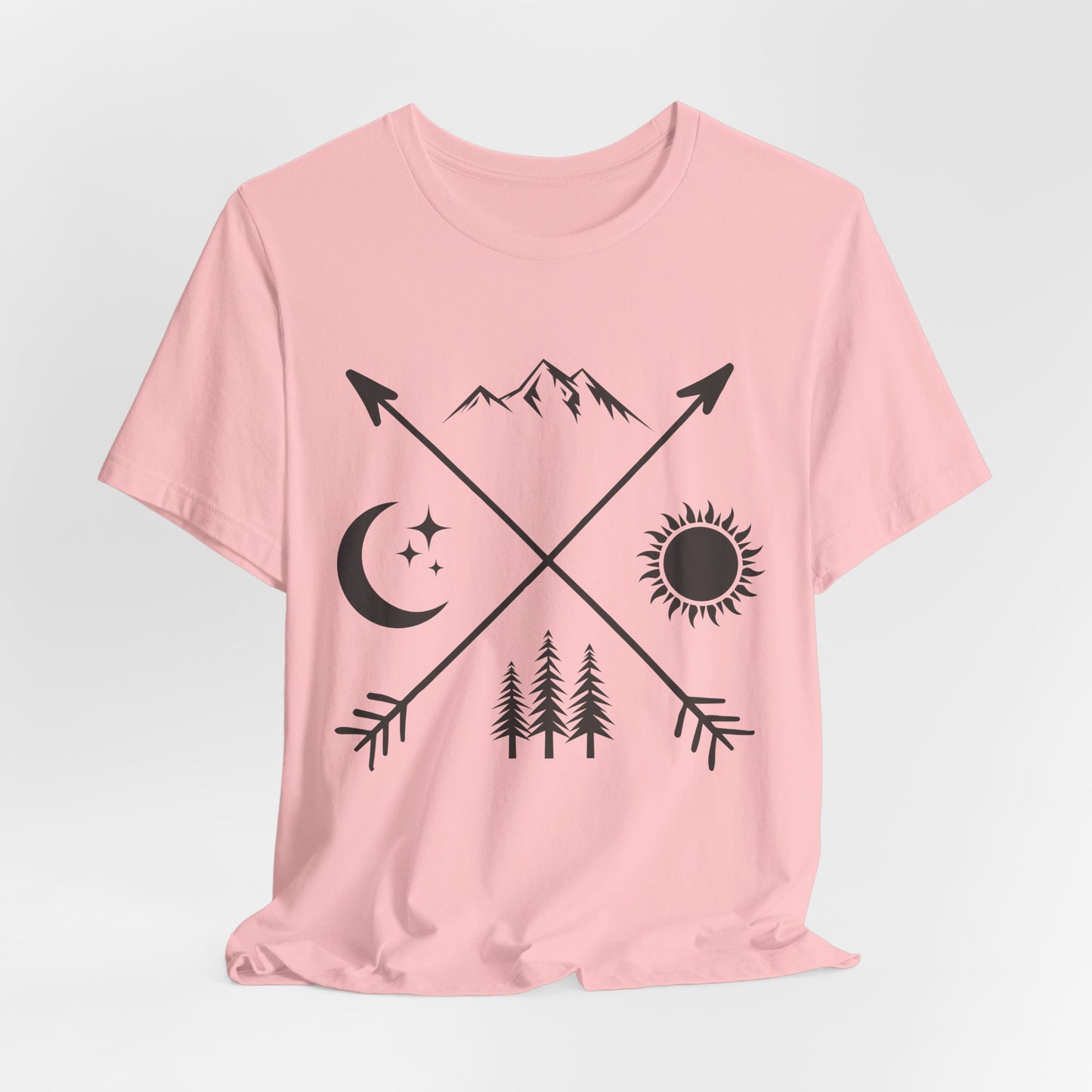 Camping & Outdoor - Unisex Jersey Short Sleeve Tee - 12628
