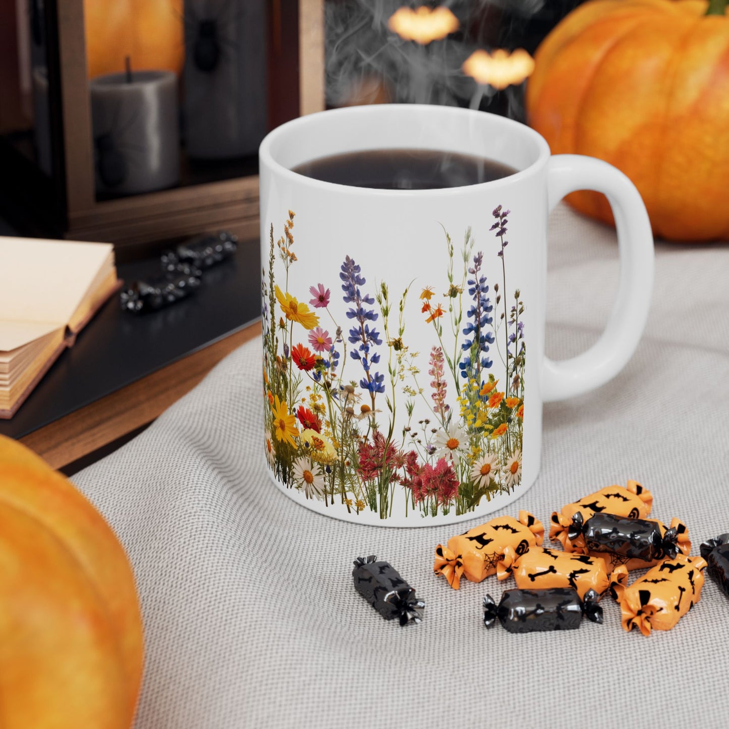 Wildflowers - Ceramic Mug, (11oz, 15oz) - 10445