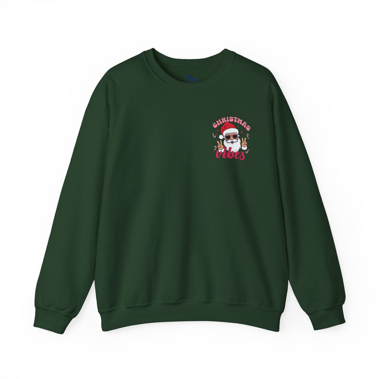 Santa, Christmas Vibes - Unisex Heavy Blend™ Crewneck Sweatshirt - 10171