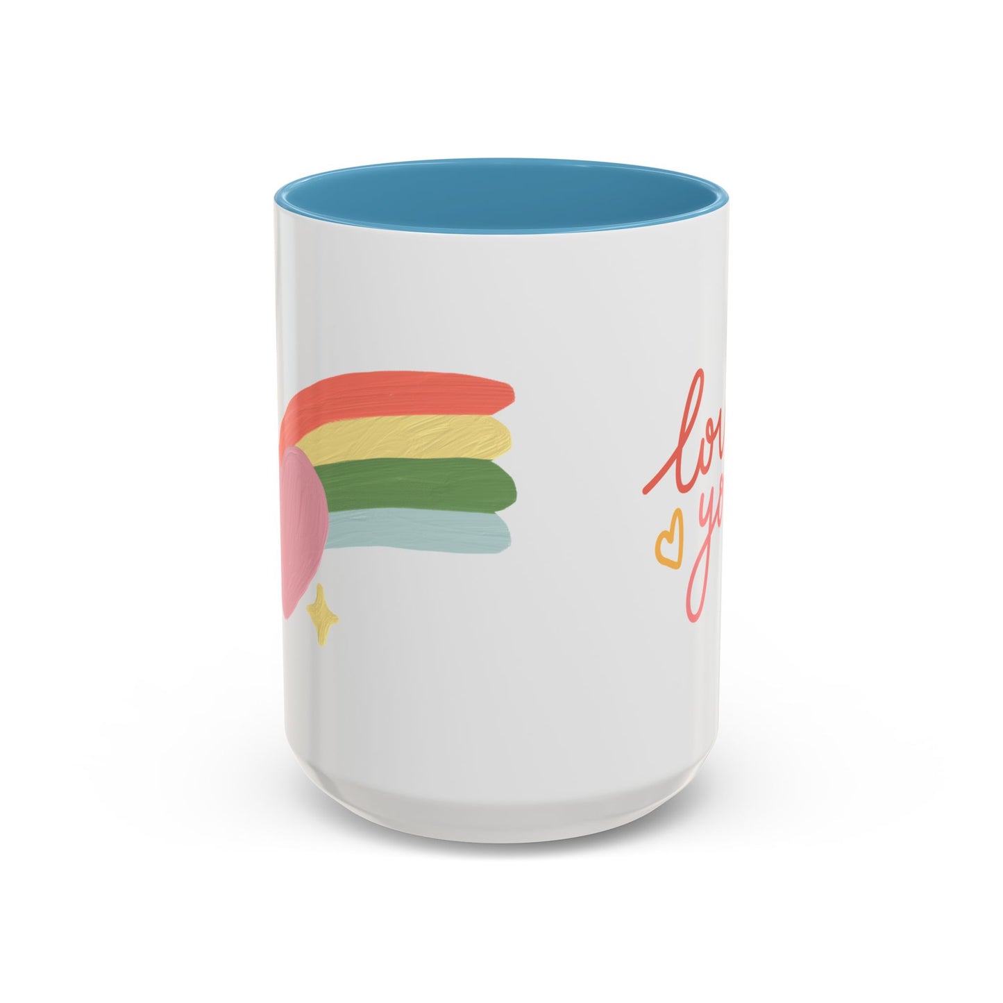 Love You - Accent Coffee Mug (11, 15oz) - 11190