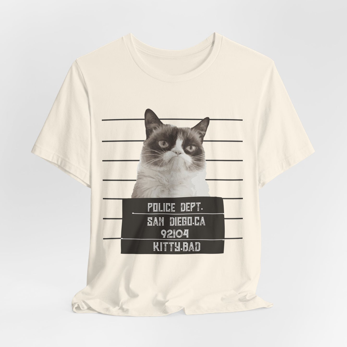 Oops, I Cat It Again - Unisex Jersey Short Sleeve Tee