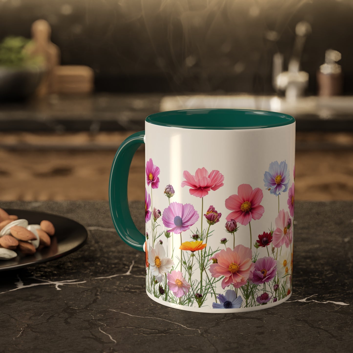 Bright Flowers - Colorful Mugs, 11oz