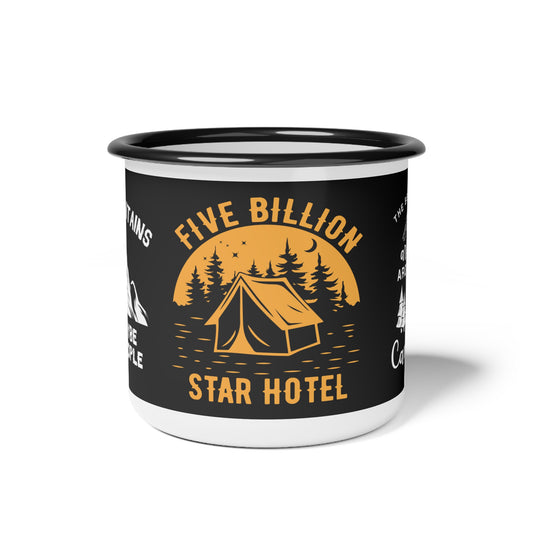 Five Billion Star Hotel - Enamel Camp Cup