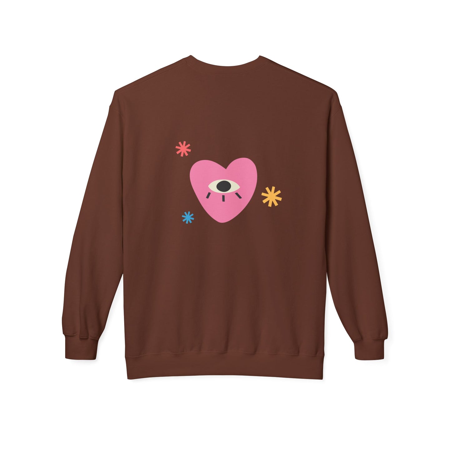 Love - Unisex Midweight Softstyle Fleece Crewneck Sweatshirt - 11624