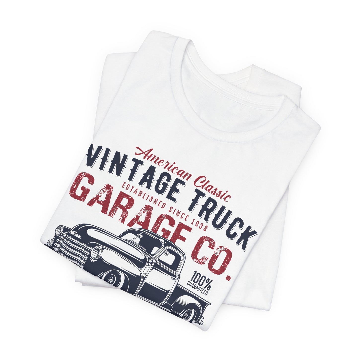 American Classic Vintage Truck - Unisex Jersey Short Sleeve Tee - 12611
