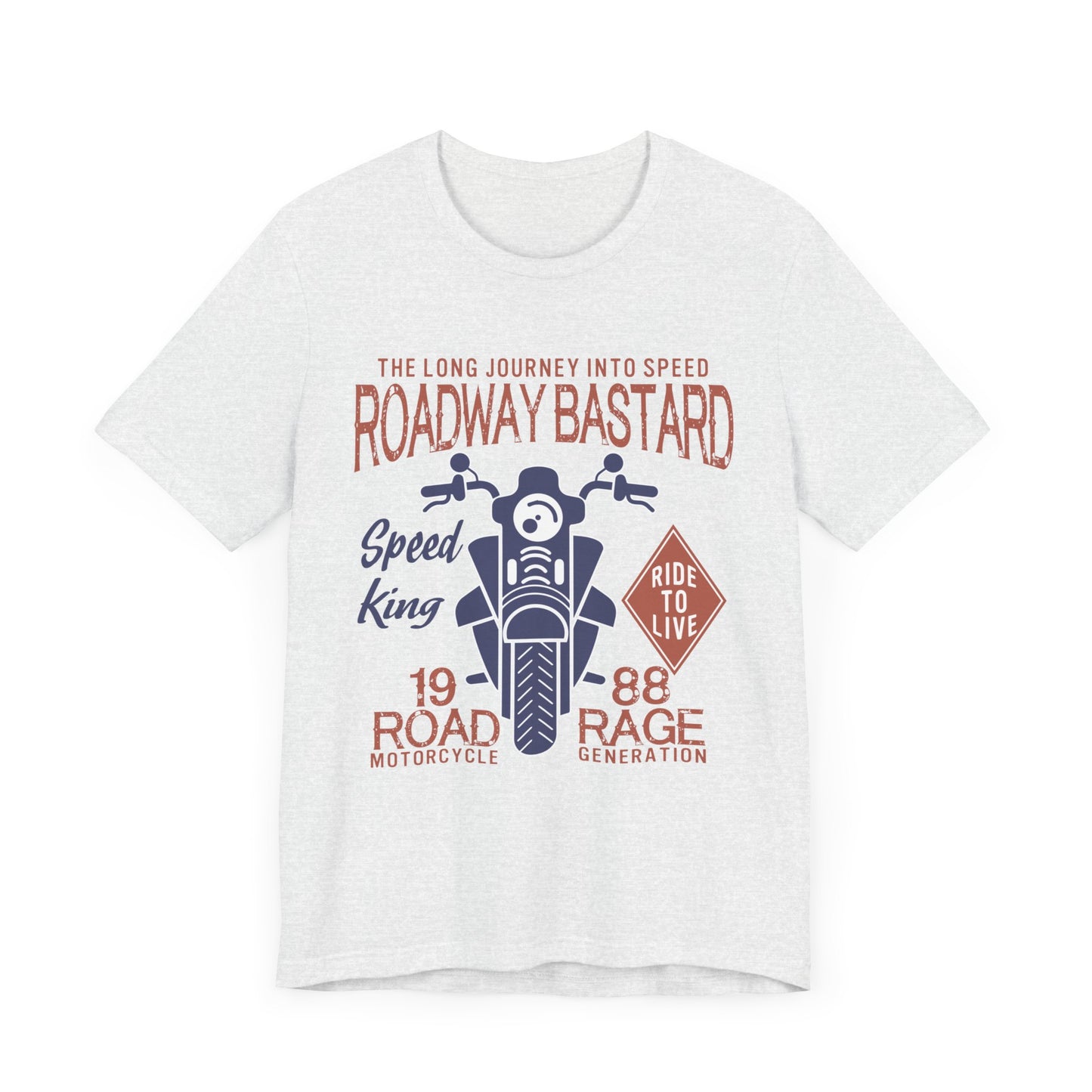 Roadway Bastard - Unisex Jersey Short Sleeve Tee