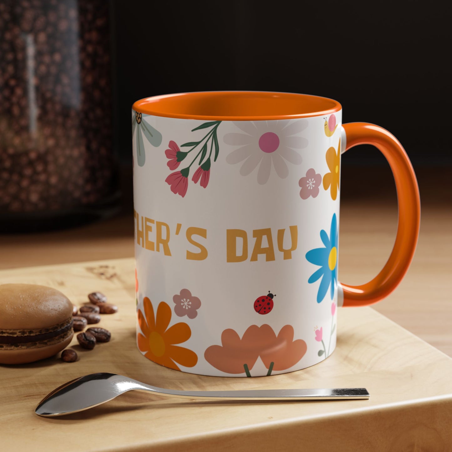 Floral Happy Mother's Day Coffee Mug - 11oz & 15oz - 11915