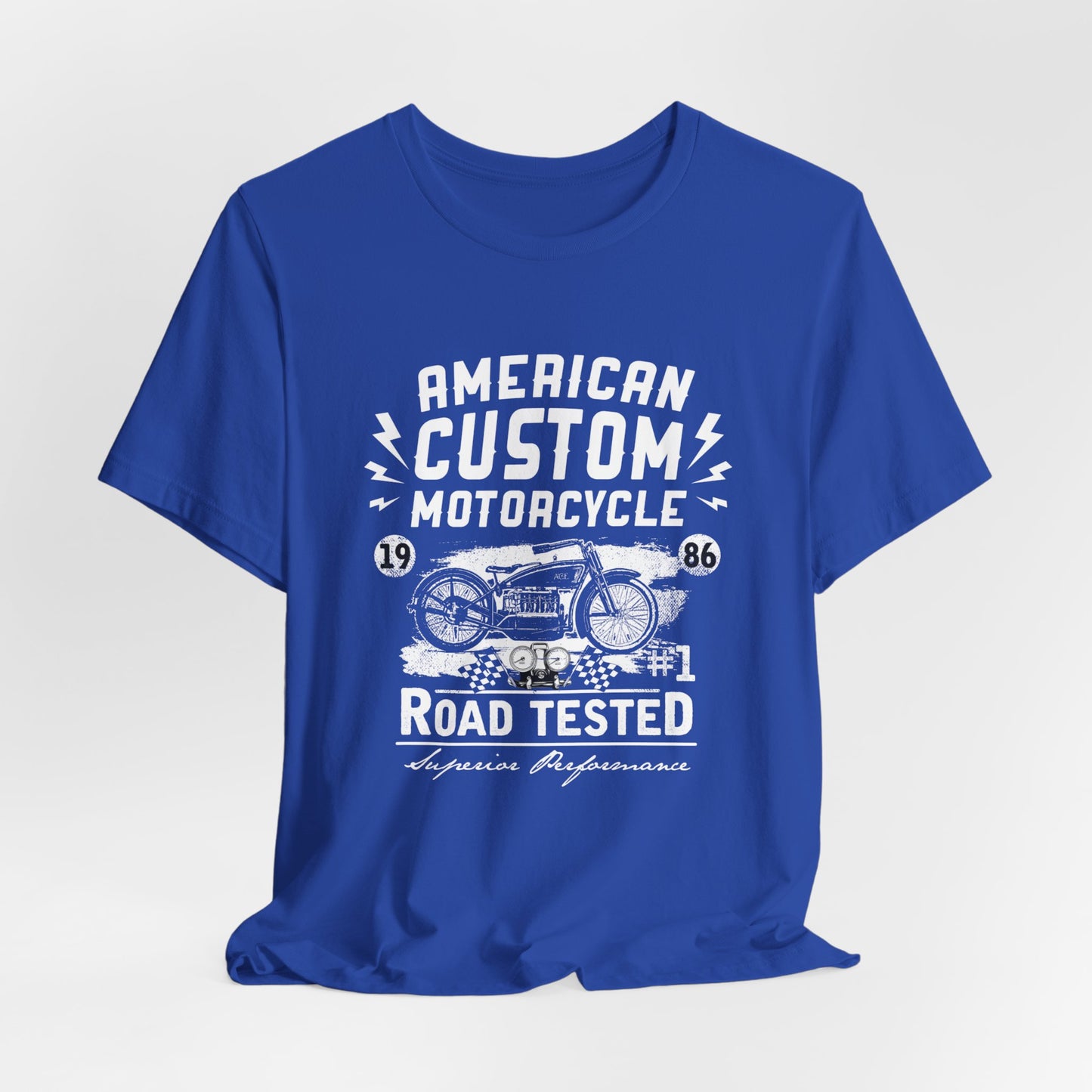 American Custom Motorcycle - Unisex Jersey Short Sleeve Tee