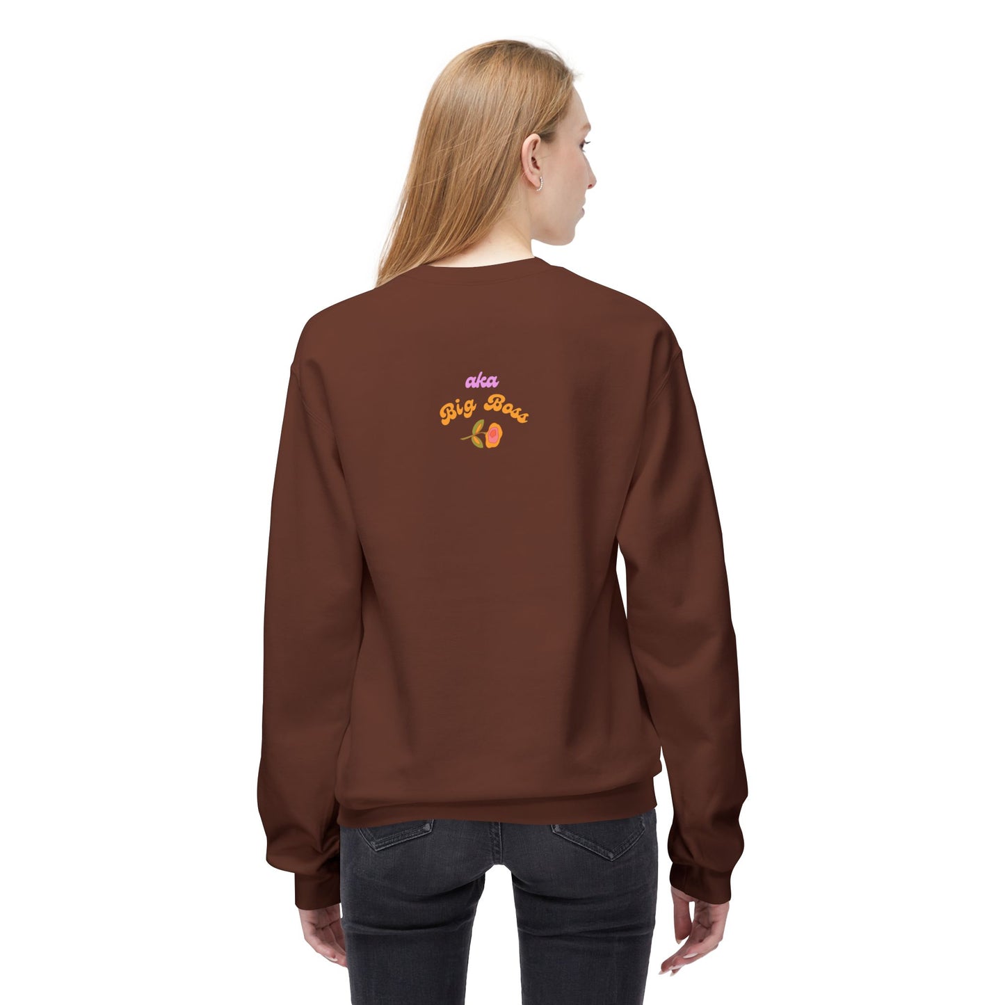 Big Sis - Unisex Midweight Softstyle Fleece Crewneck Sweatshirt - 11808
