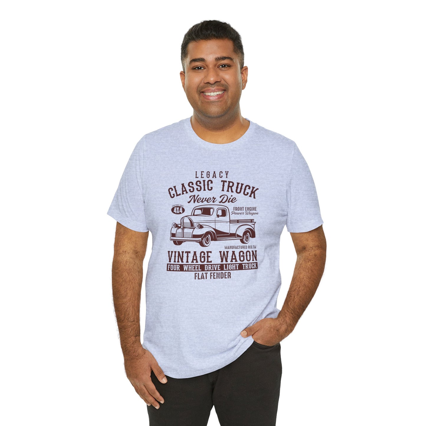 Legacy Classic Truck Never Die - Unisex Jersey Short Sleeve Tee