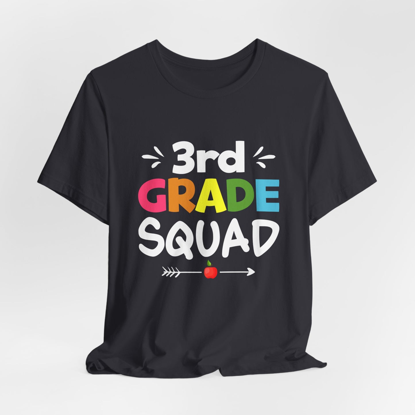 Teacher: 3rd Grade Squad - Unisex Jersey Short Sleeve Tee