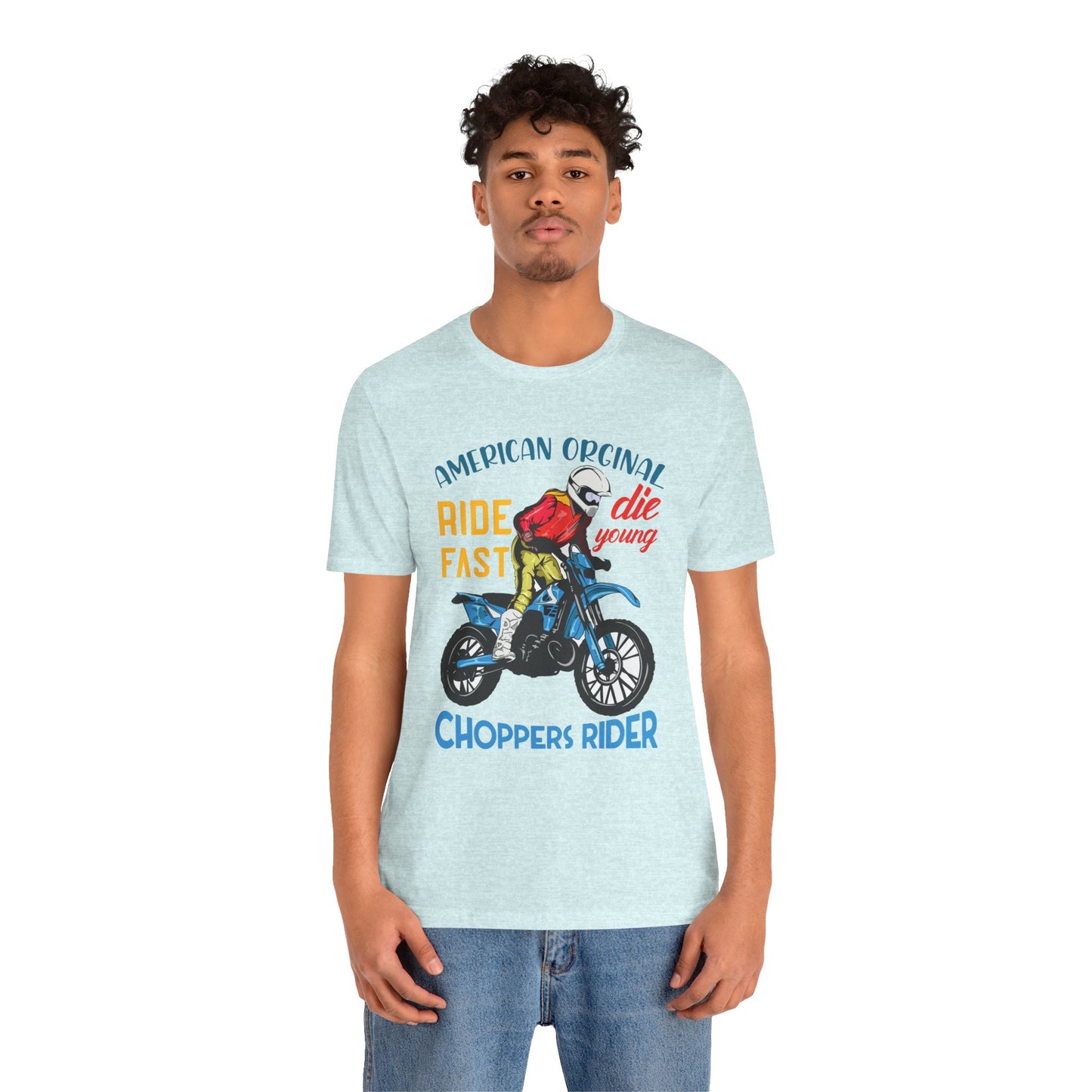 American Original,  Choppers Rider - Unisex Jersey Short Sleeve Tee - 13561