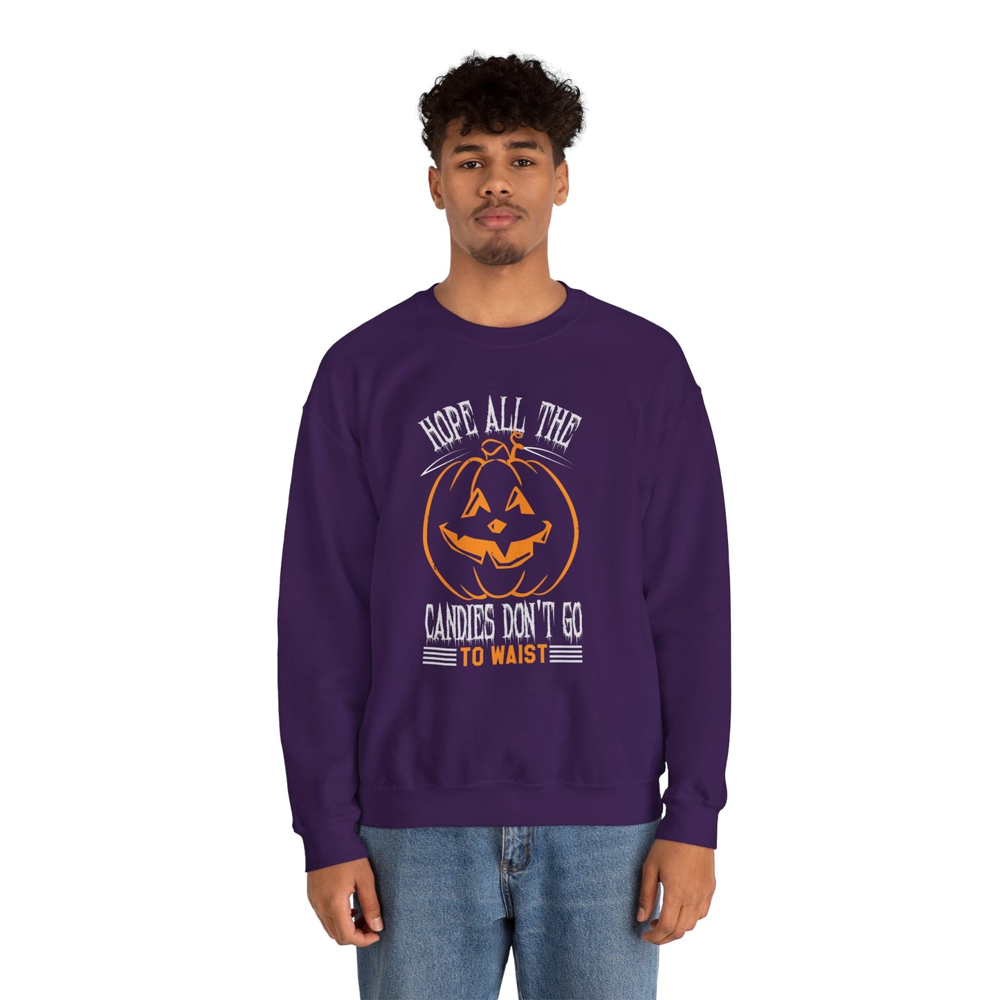 Hope All the Candies Don't Go to Waist - Unisex Heavy Blend™ Crewneck Sweatshirt