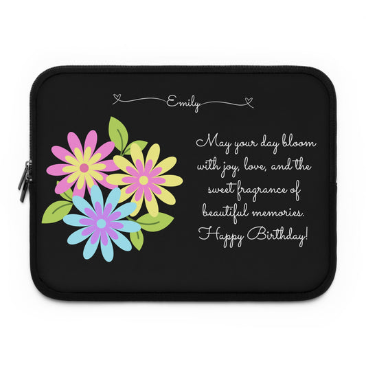 Bright Flower Laptop Sleeve