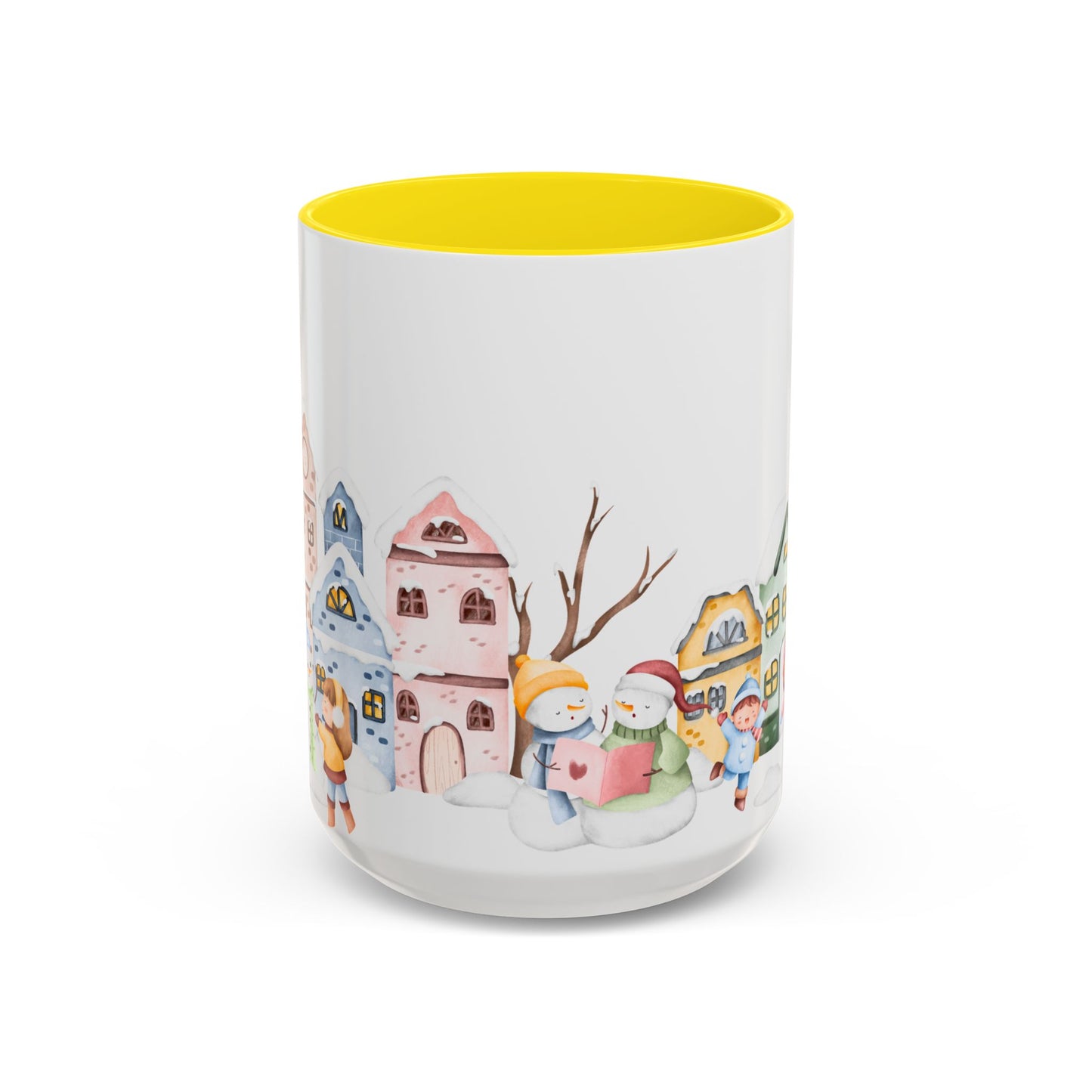 Winter Day, Outdoor - Accent Coffee Mug (11, 15oz) - 10455