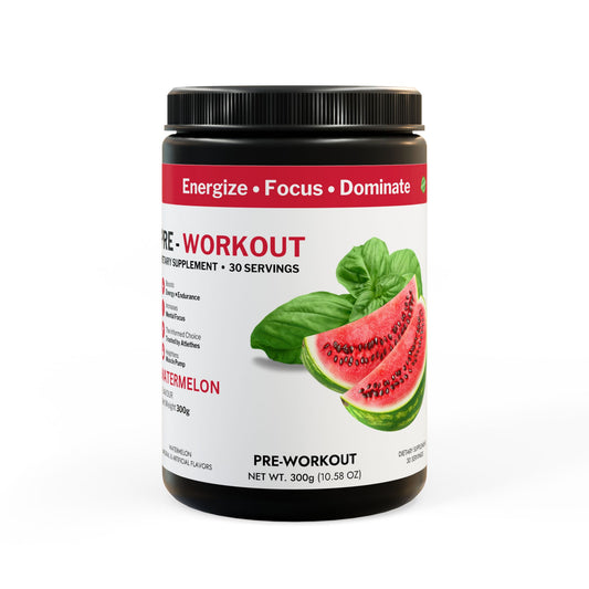 Pre-Workout Supplement, Watermelon (300g, 10.58oz)