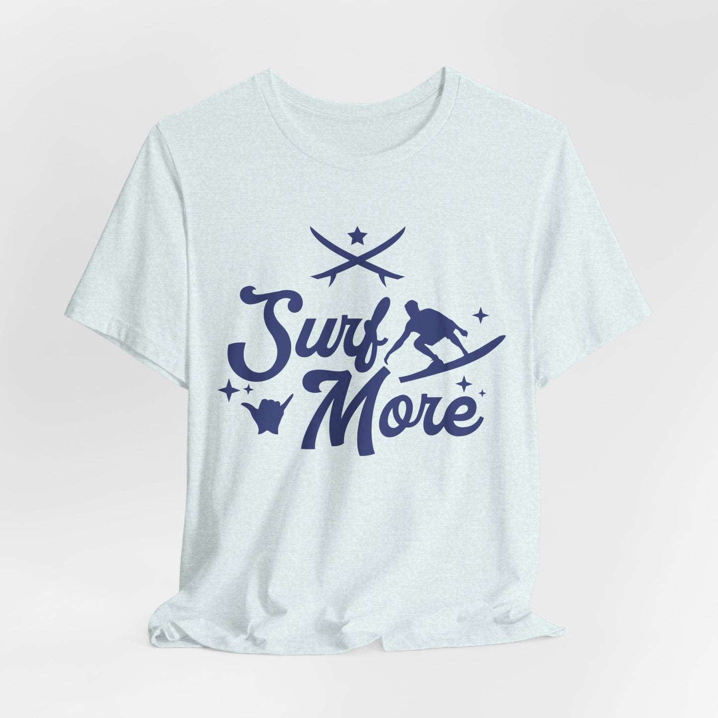 Surf More - Unisex Jersey Short Sleeve Tee