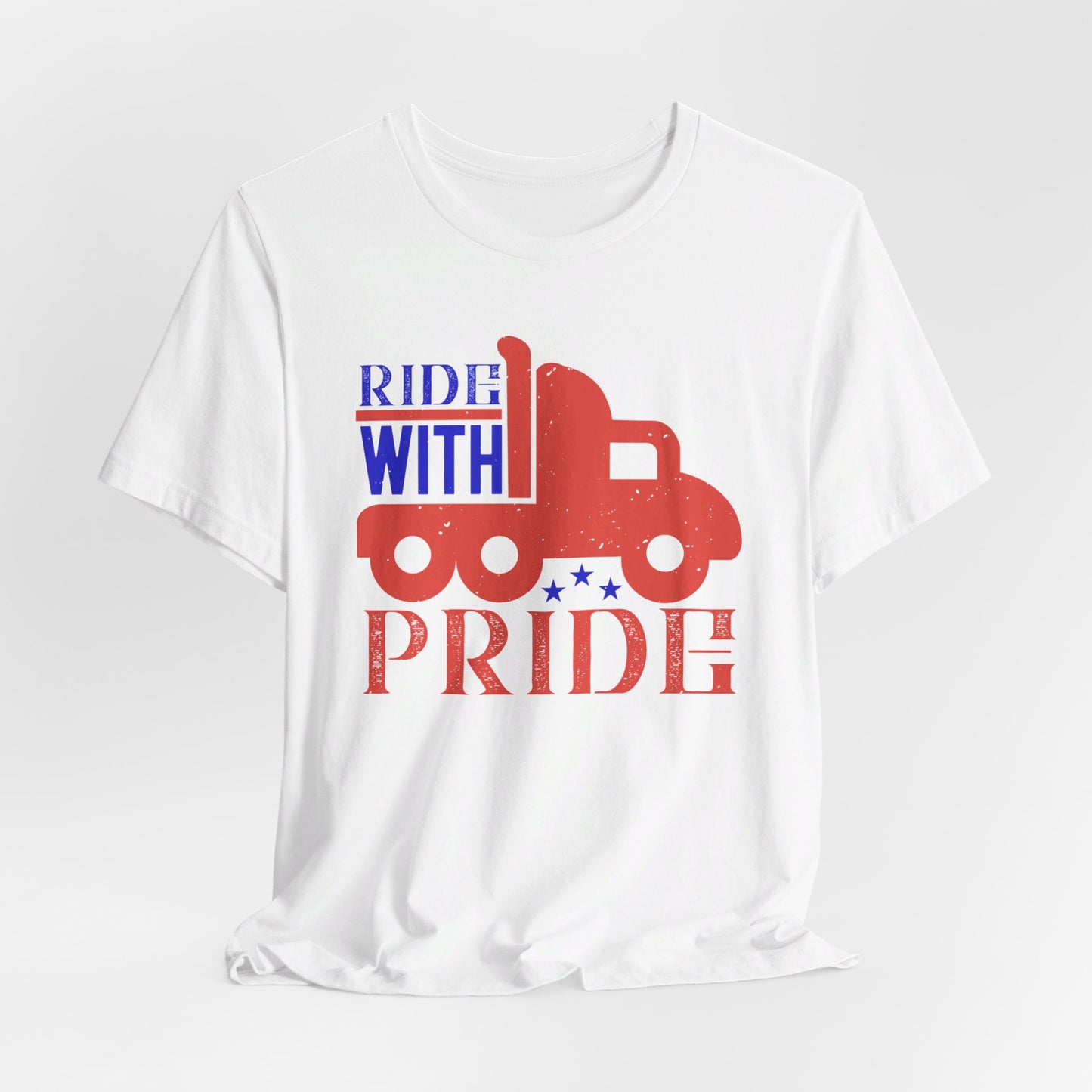 Ride With Pride - Unisex Jersey Short Sleeve Tee