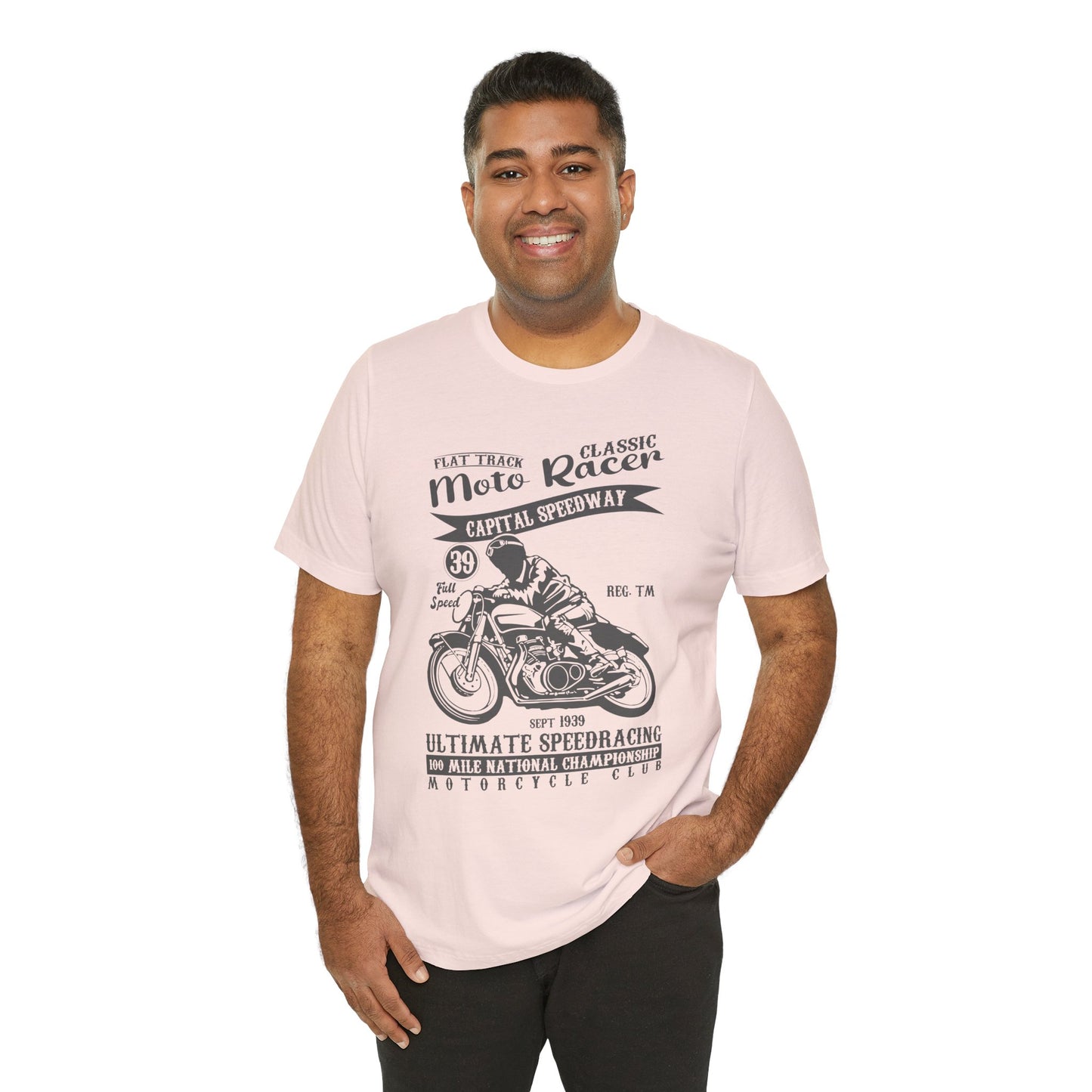 Classic Motor Racer - Unisex Jersey Short Sleeve Tee - 13296