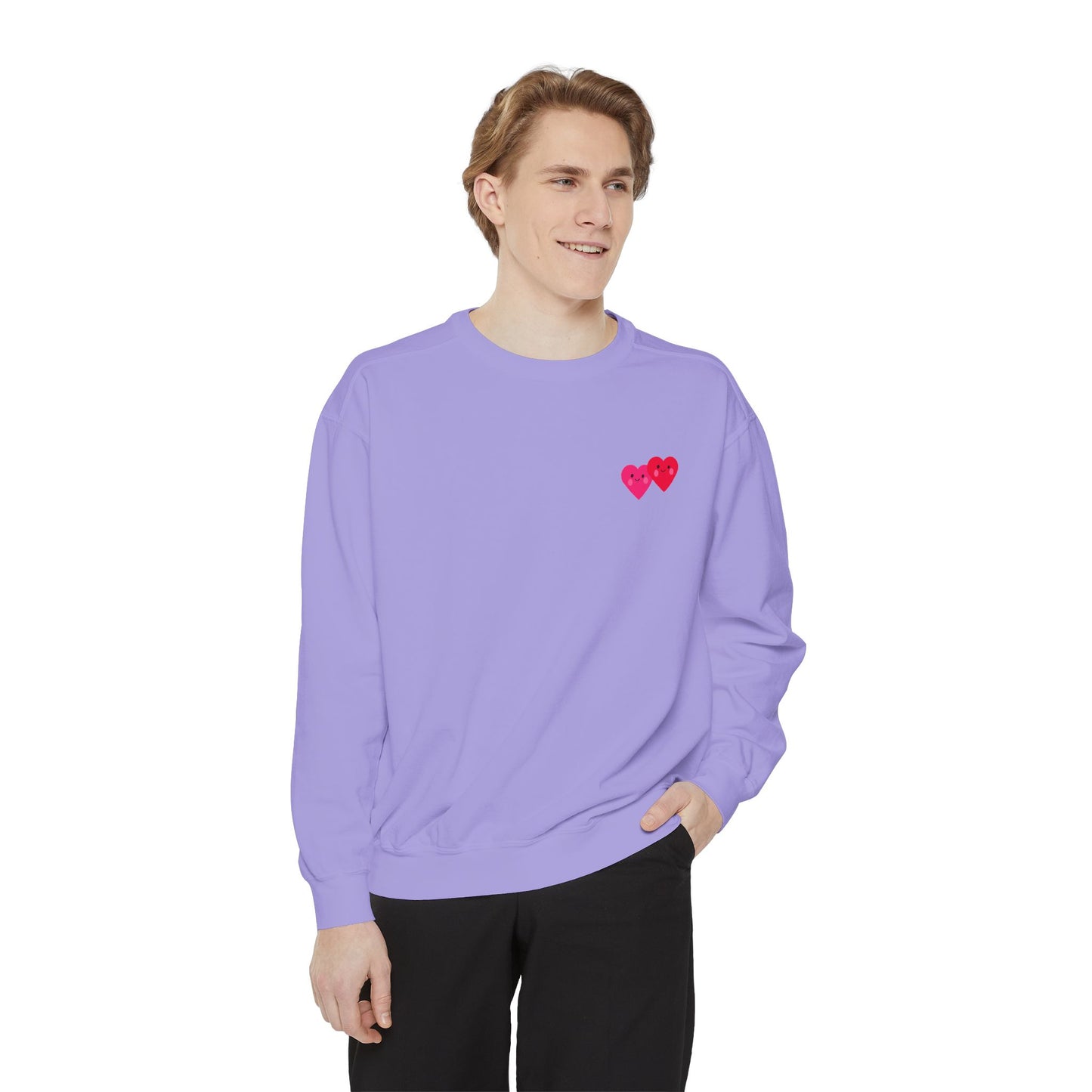 Happy Valentine's Day - Unisex Garment-Dyed Sweatshirt - 11426