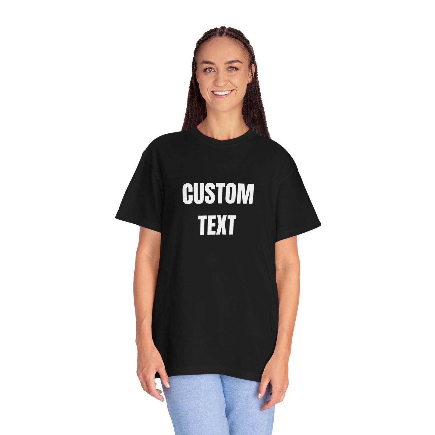 Custom Novelty T-Shirt – Unisex Garment-Dyed Cotton Tee - 14681