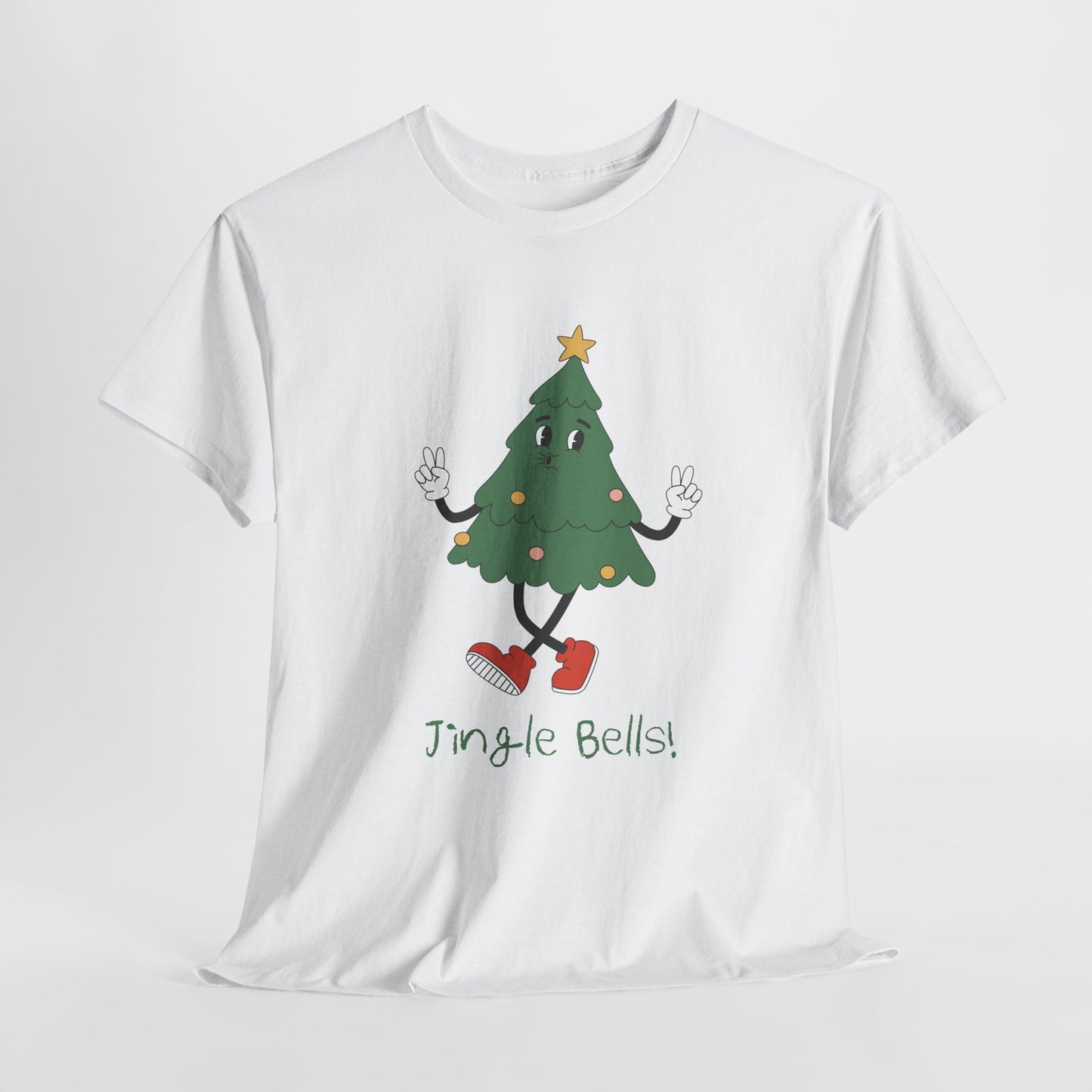 Jingle Bells - Unisex Heavy Cotton Tee