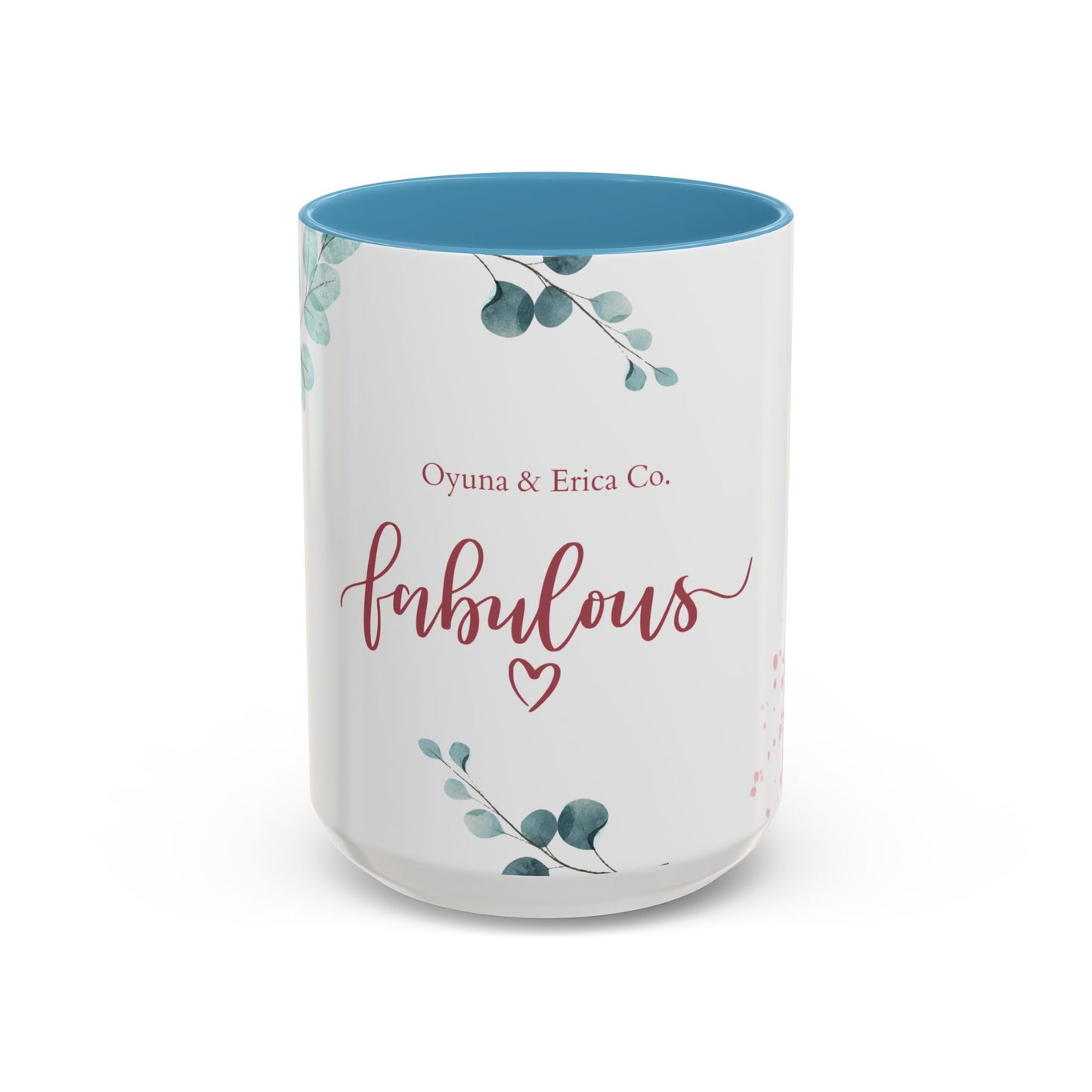 Fabulous, Name, Customizable - Accent Coffee Mug (11, 15oz) - 10965