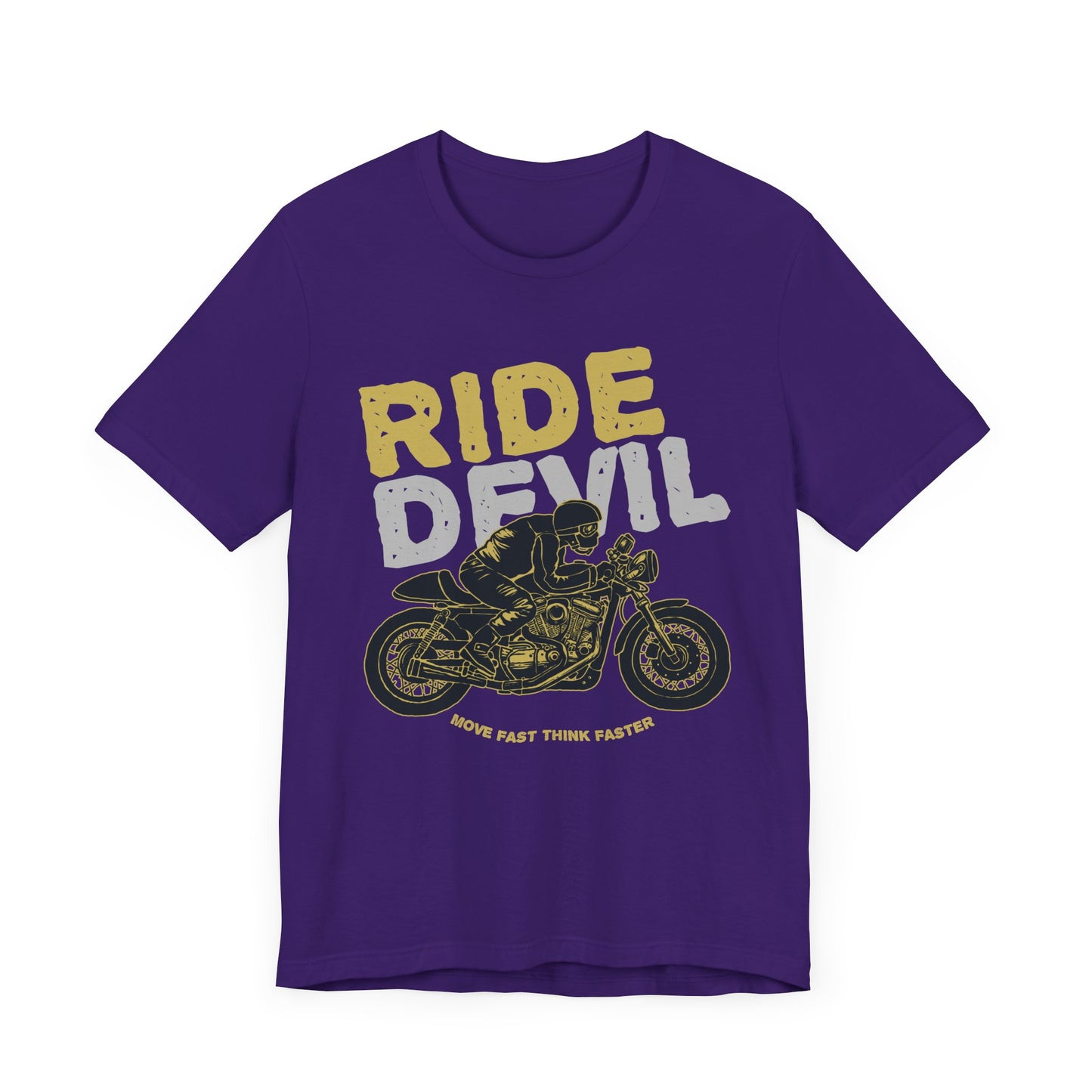 Ride Devil - Unisex Jersey Short Sleeve Tee - 13642