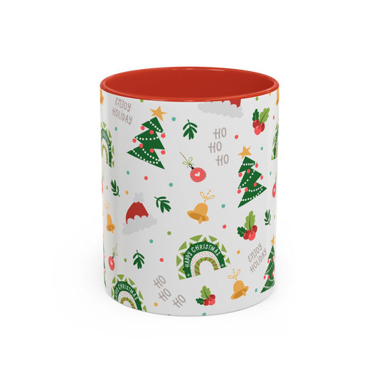 Hohoho, Merry Christmas - Accent Coffee Mug (11, 15oz) - 11242