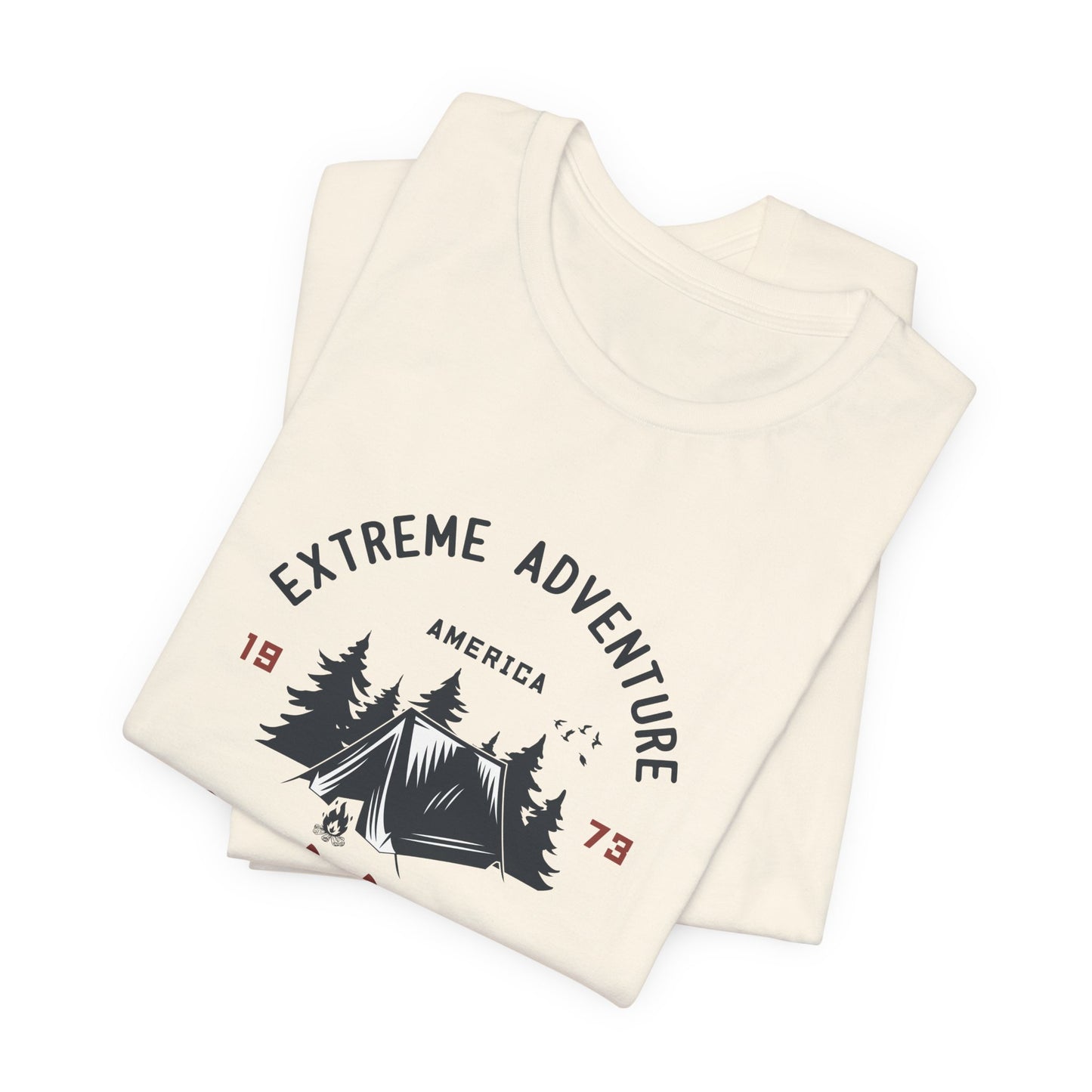 Extreme Adventure America Outdoors - Unisex Jersey Short Sleeve Tee