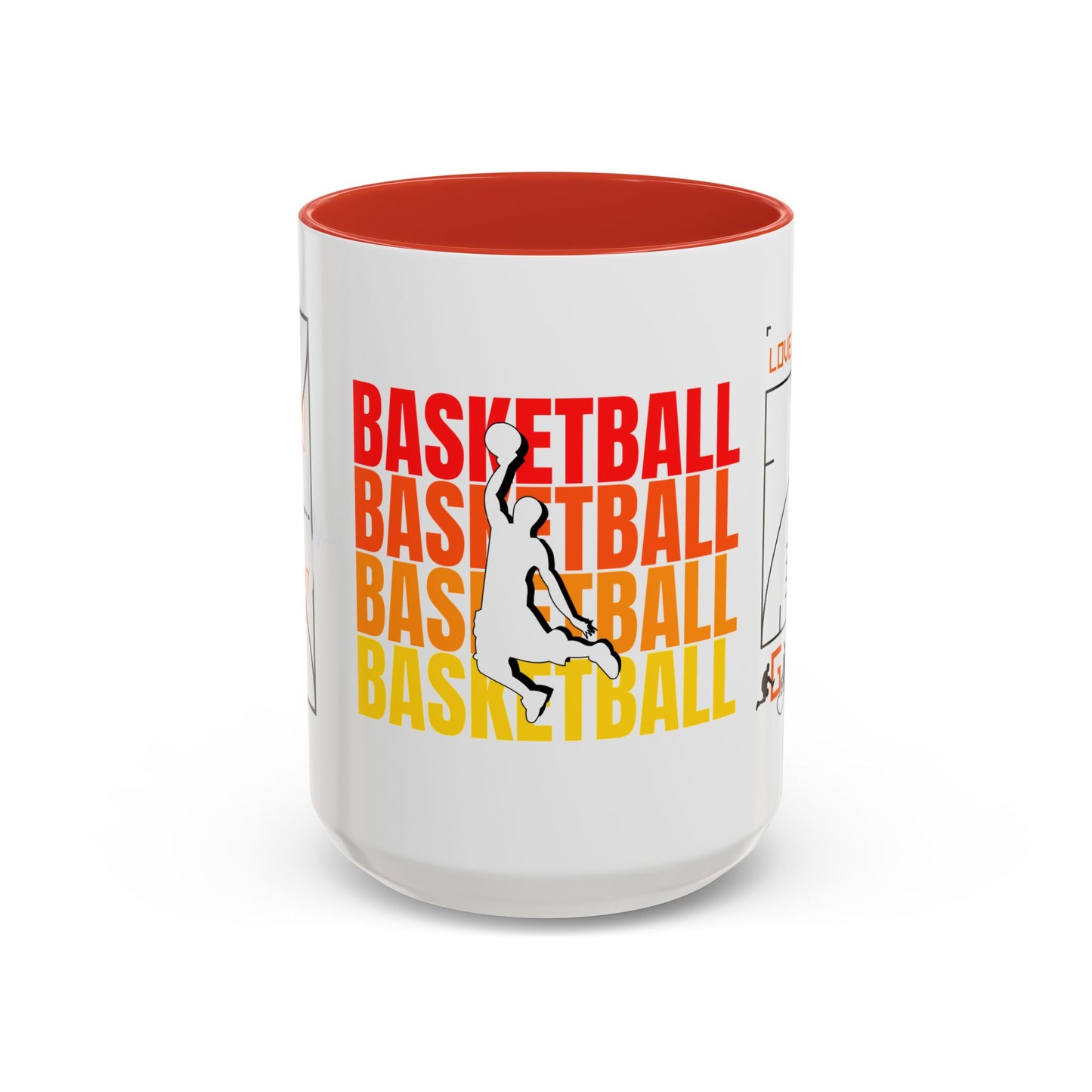 Basketball - Accent Coffee Mug (11, 15oz) - 10715