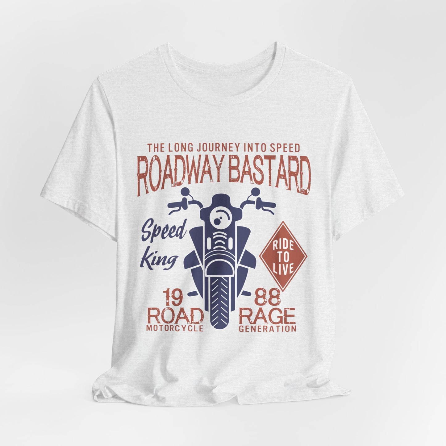 Roadway Bastard - Unisex Jersey Short Sleeve Tee