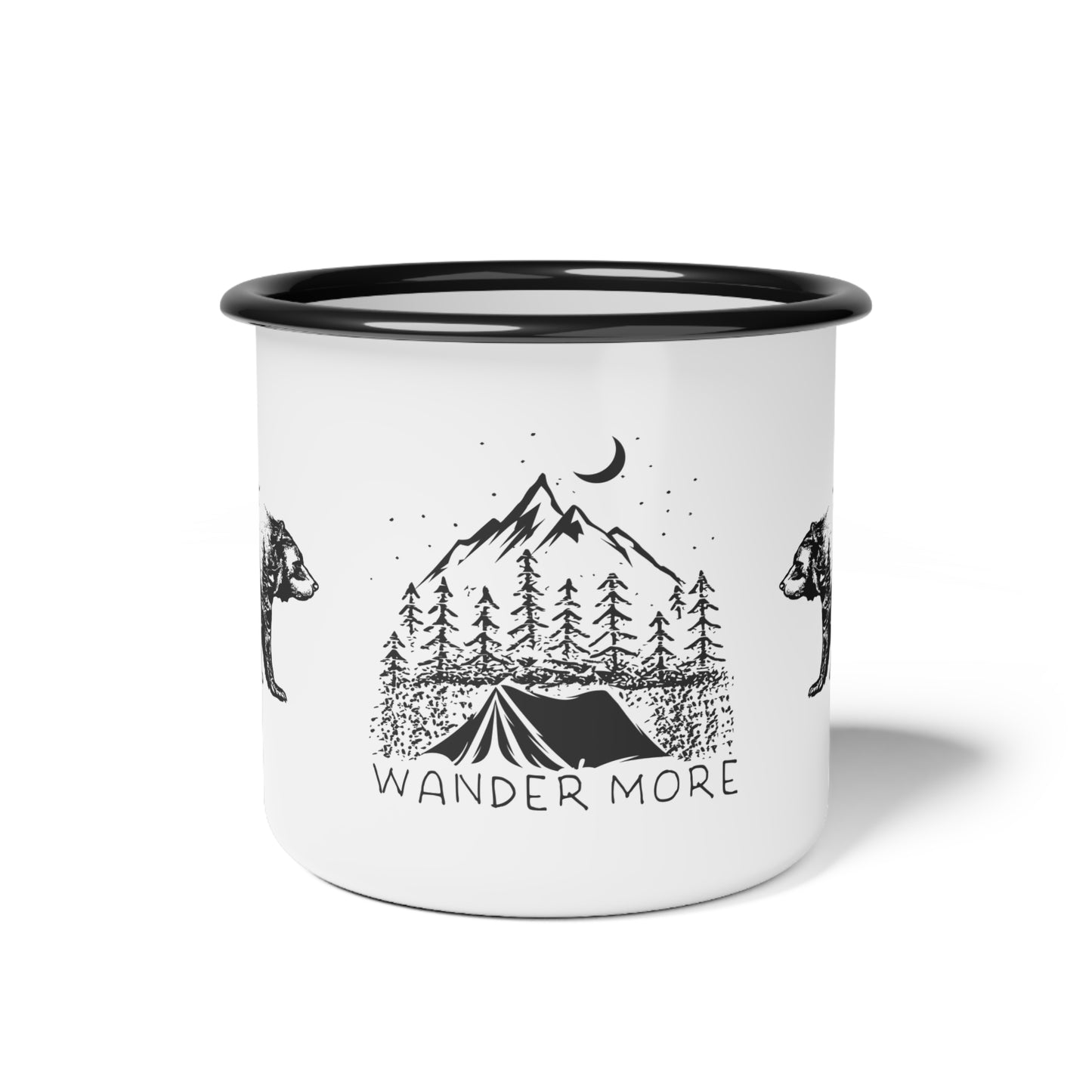 Wander More - Enamel Camp Cup - 12616