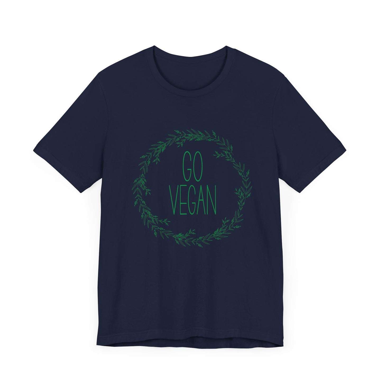 Go Vegan - Unisex Jersey Short Sleeve Tee