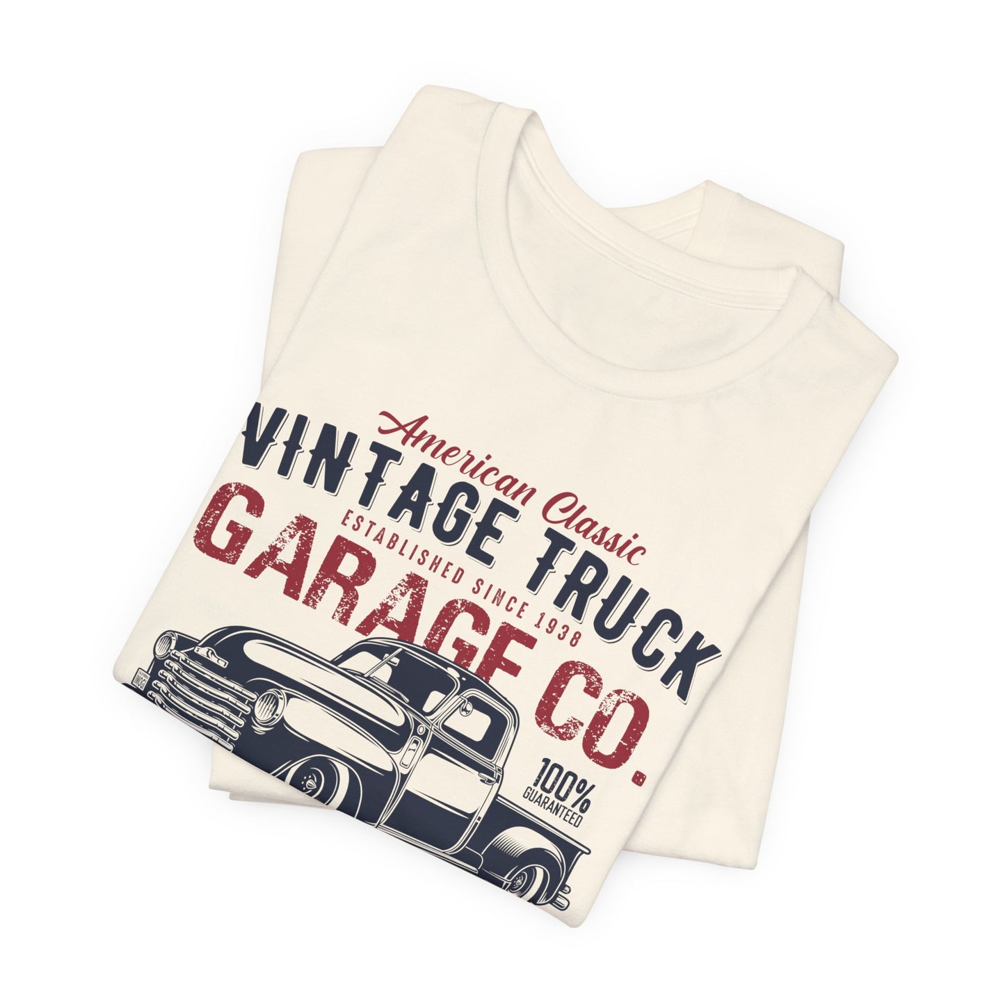 American Classic Vintage Truck - Unisex Jersey Short Sleeve Tee - 12611