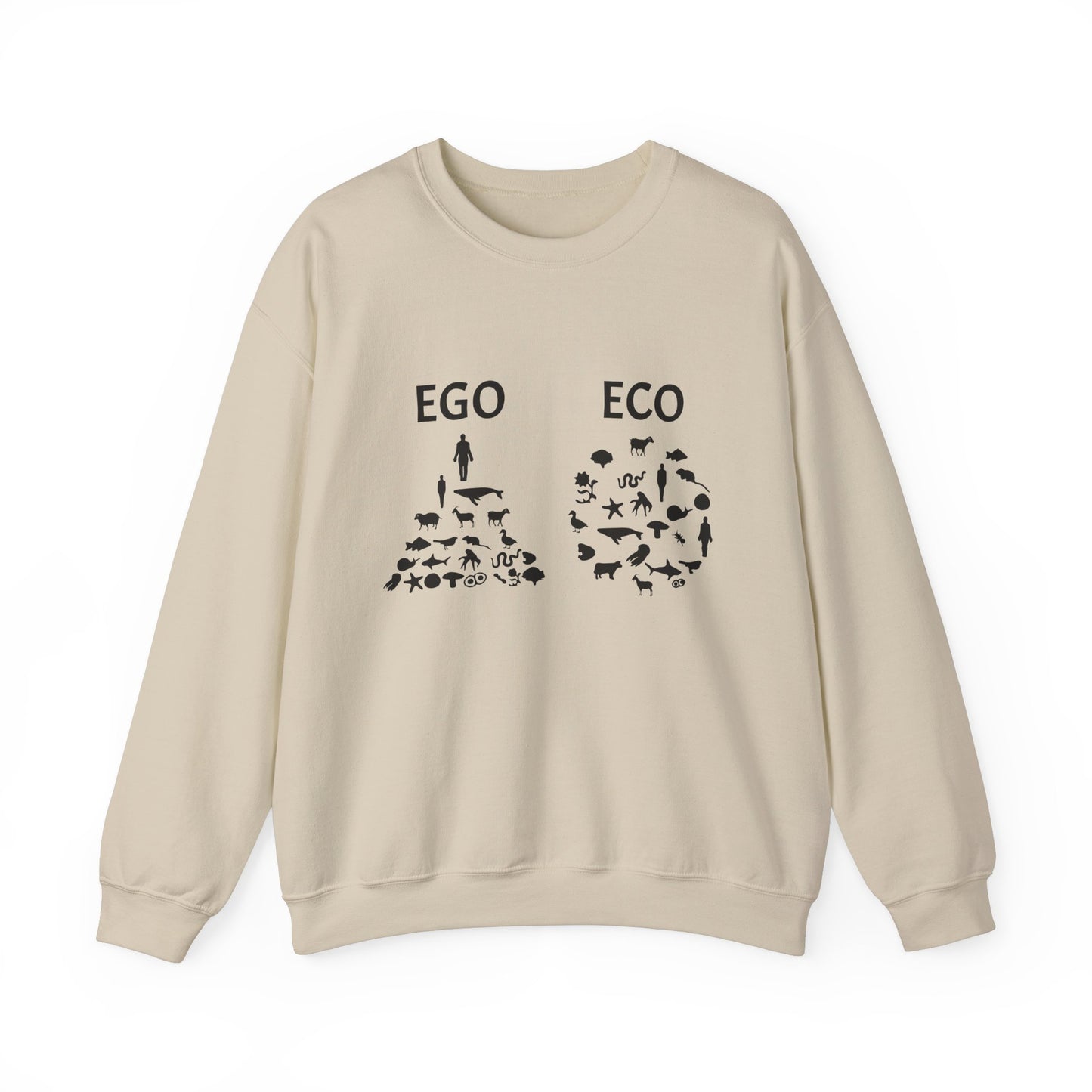 Ego VS Eco - Unisex Heavy Blend™ Crewneck Sweatshirt