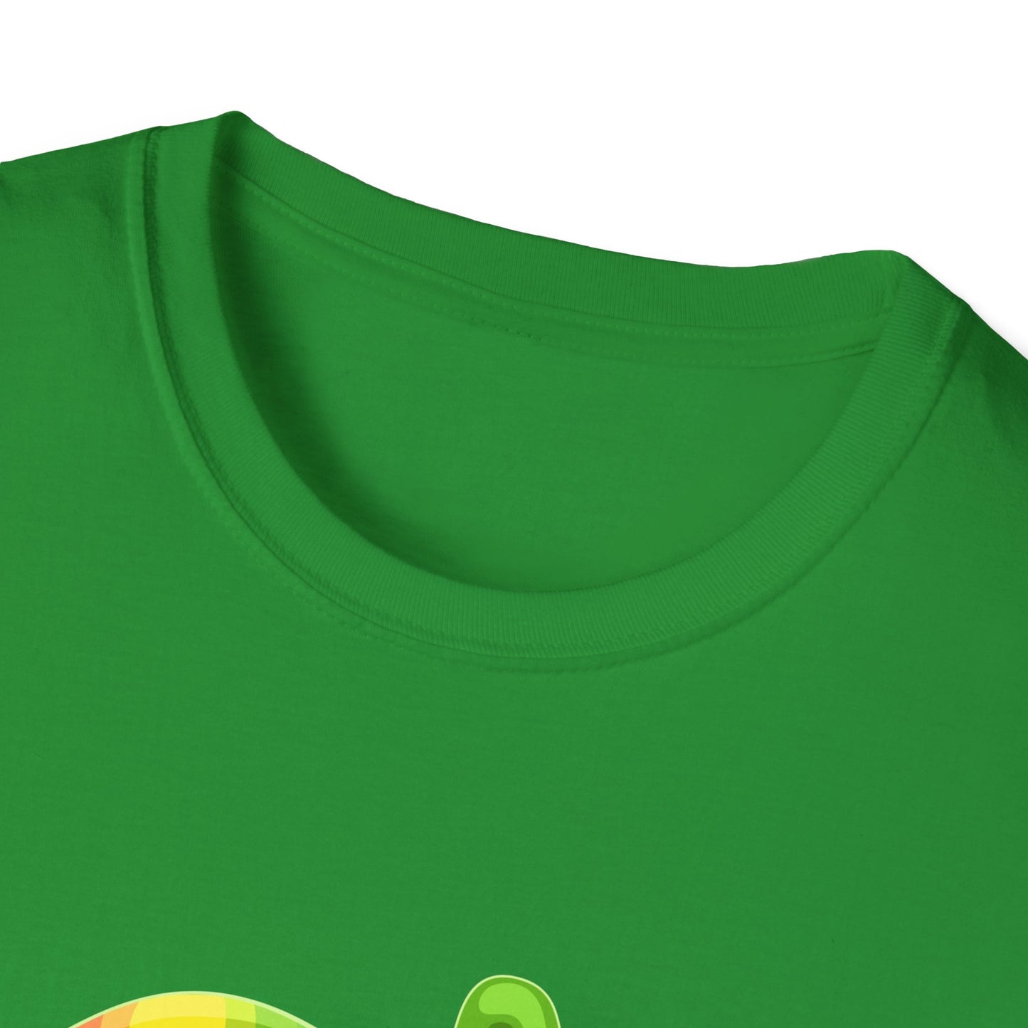 Unique Colorful Chameleon Unisex Softstyle T-Shirt - I'm Unique - 11823