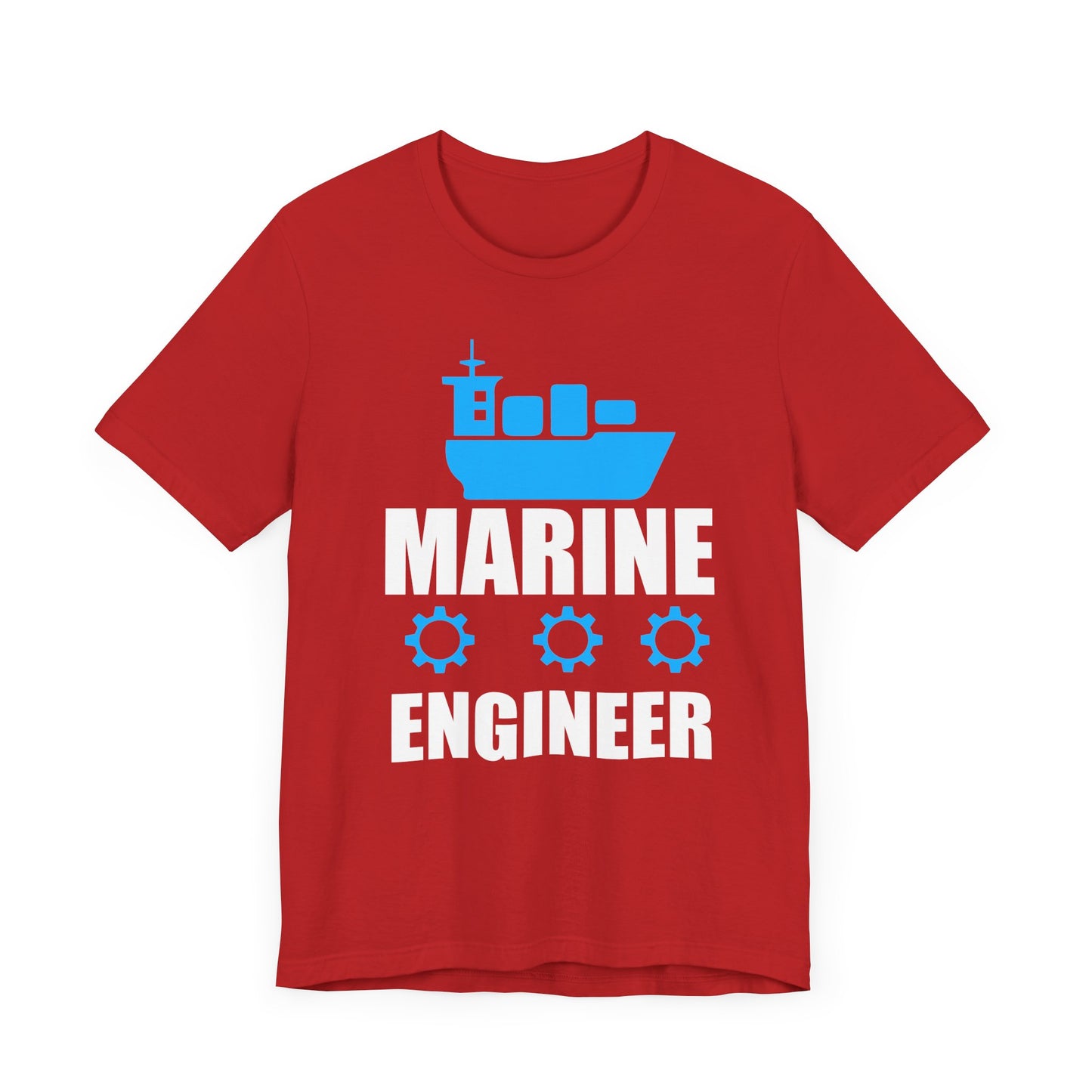 Marine Engineer - Unisex Jersey Short Sleeve Tee - 13667