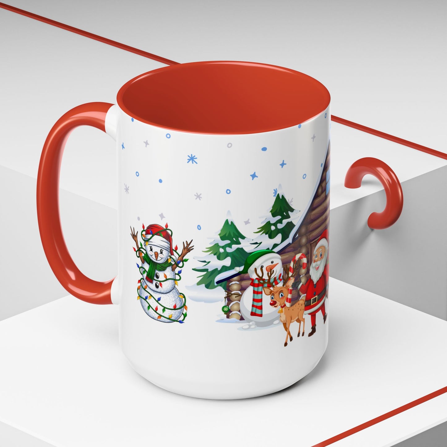 Santa's Arrival - Accent Coffee Mug (11, 15oz) - 10458