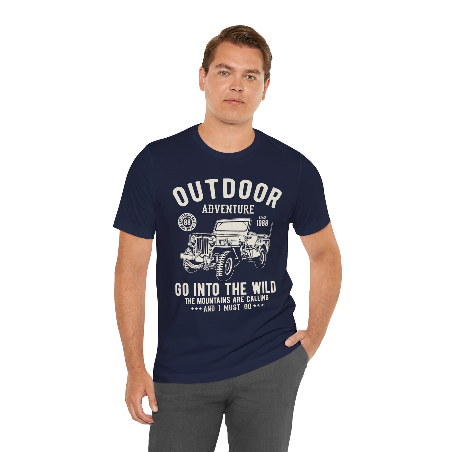 Outdoor Adventure - Unisex Jersey Short Sleeve Tee - 12899
