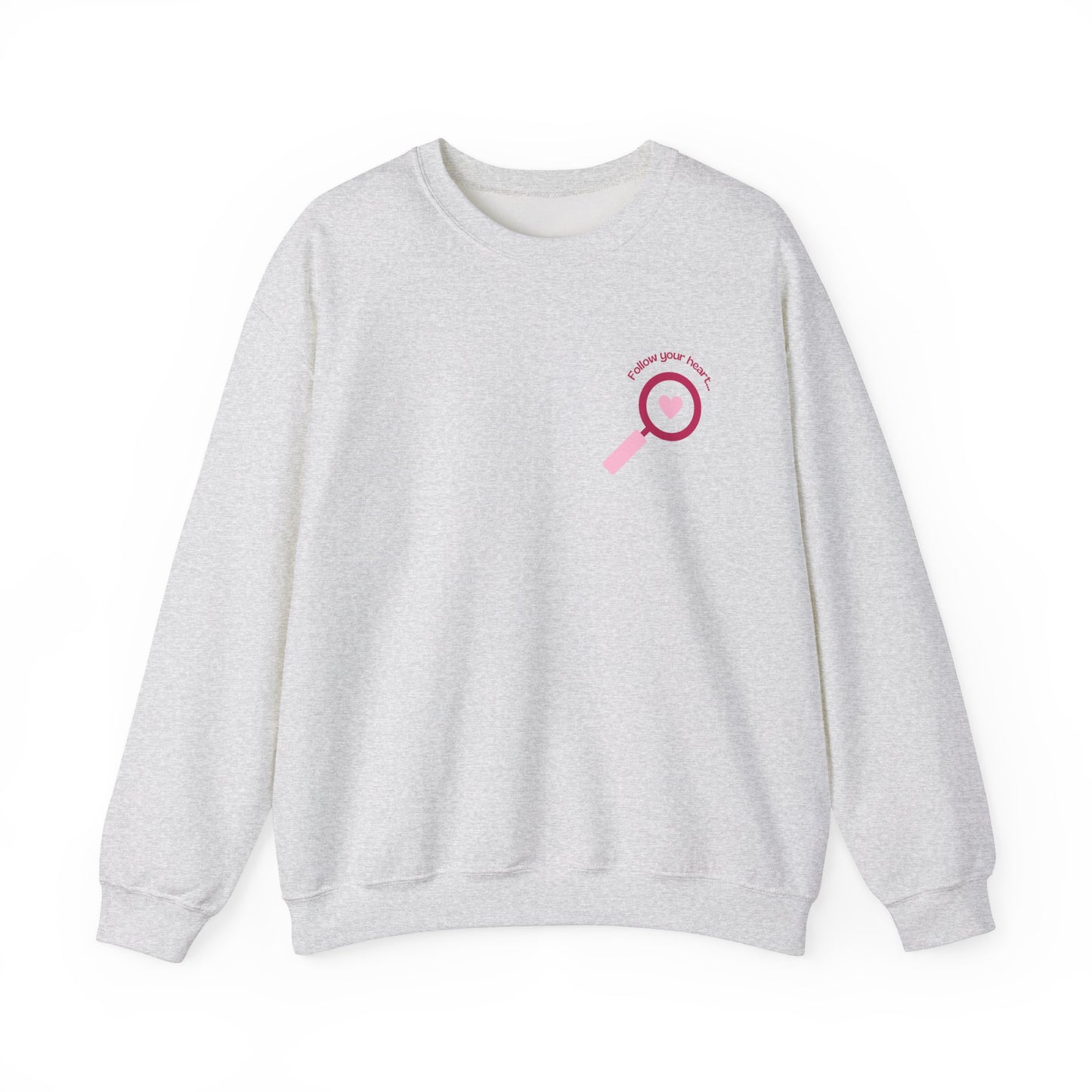 Follow Your Heart - Unisex Heavy Blend™ Crewneck Sweatshirt - 11621